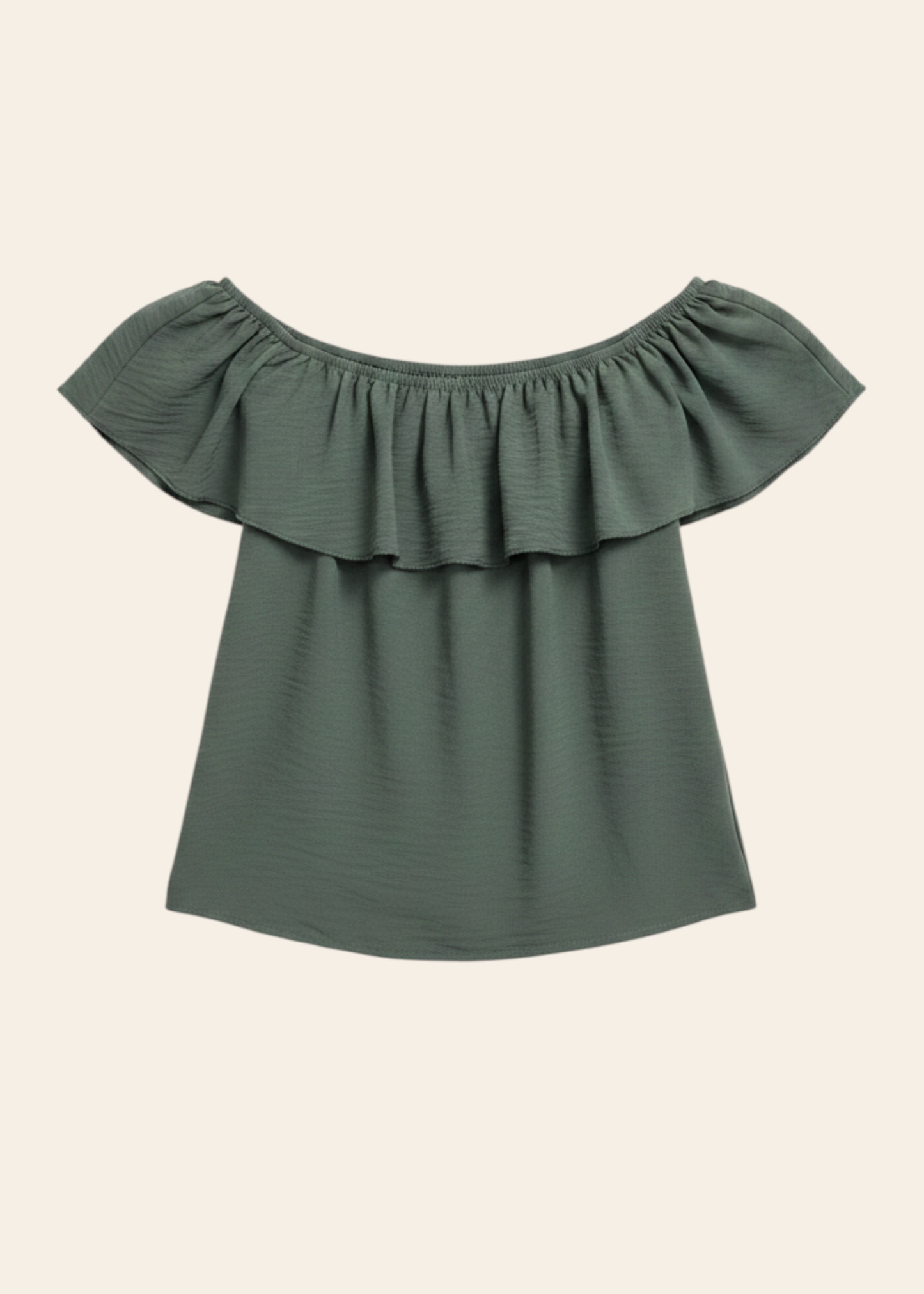 Blusa volante fluida