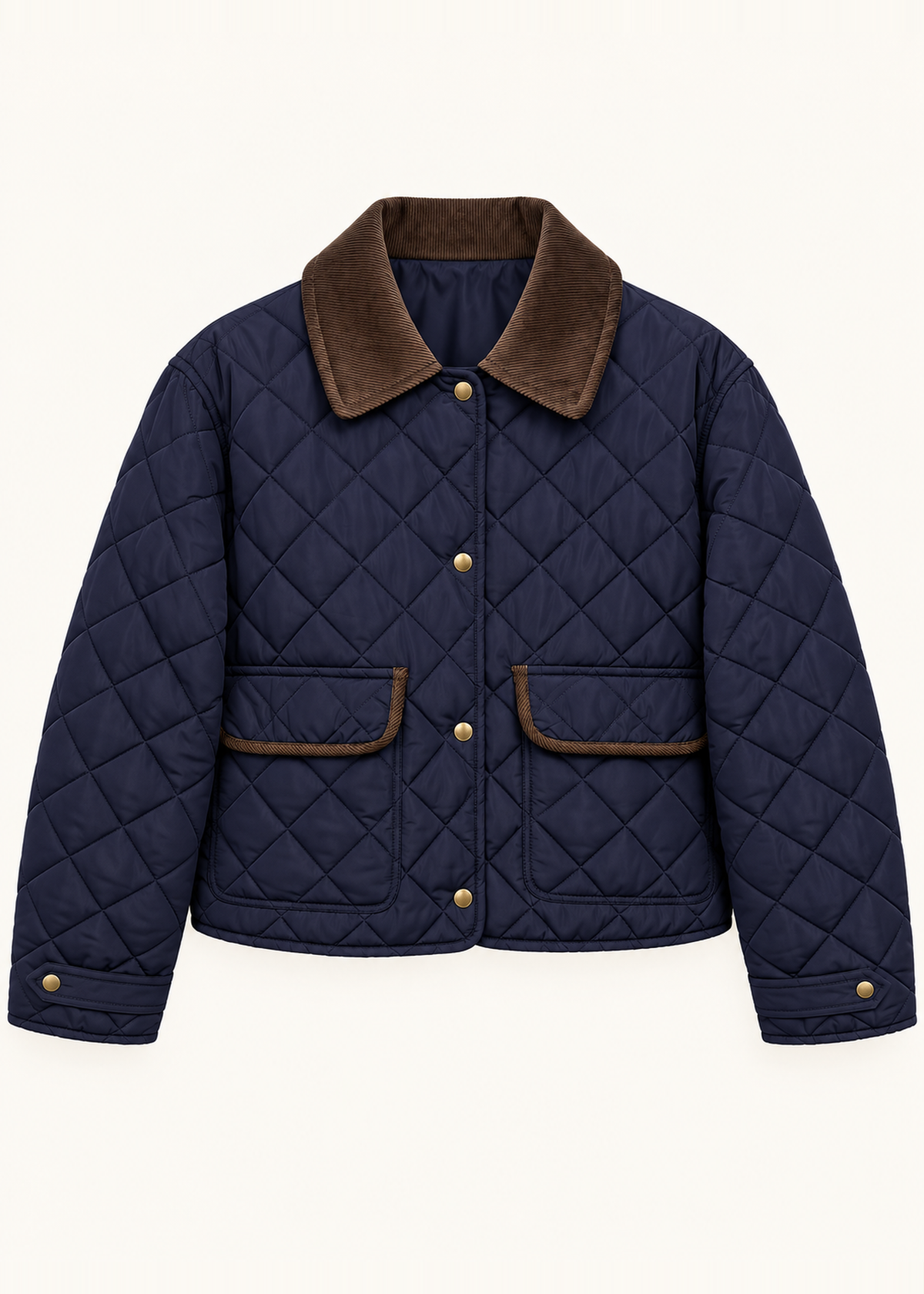 Chaqueta embuatada corta