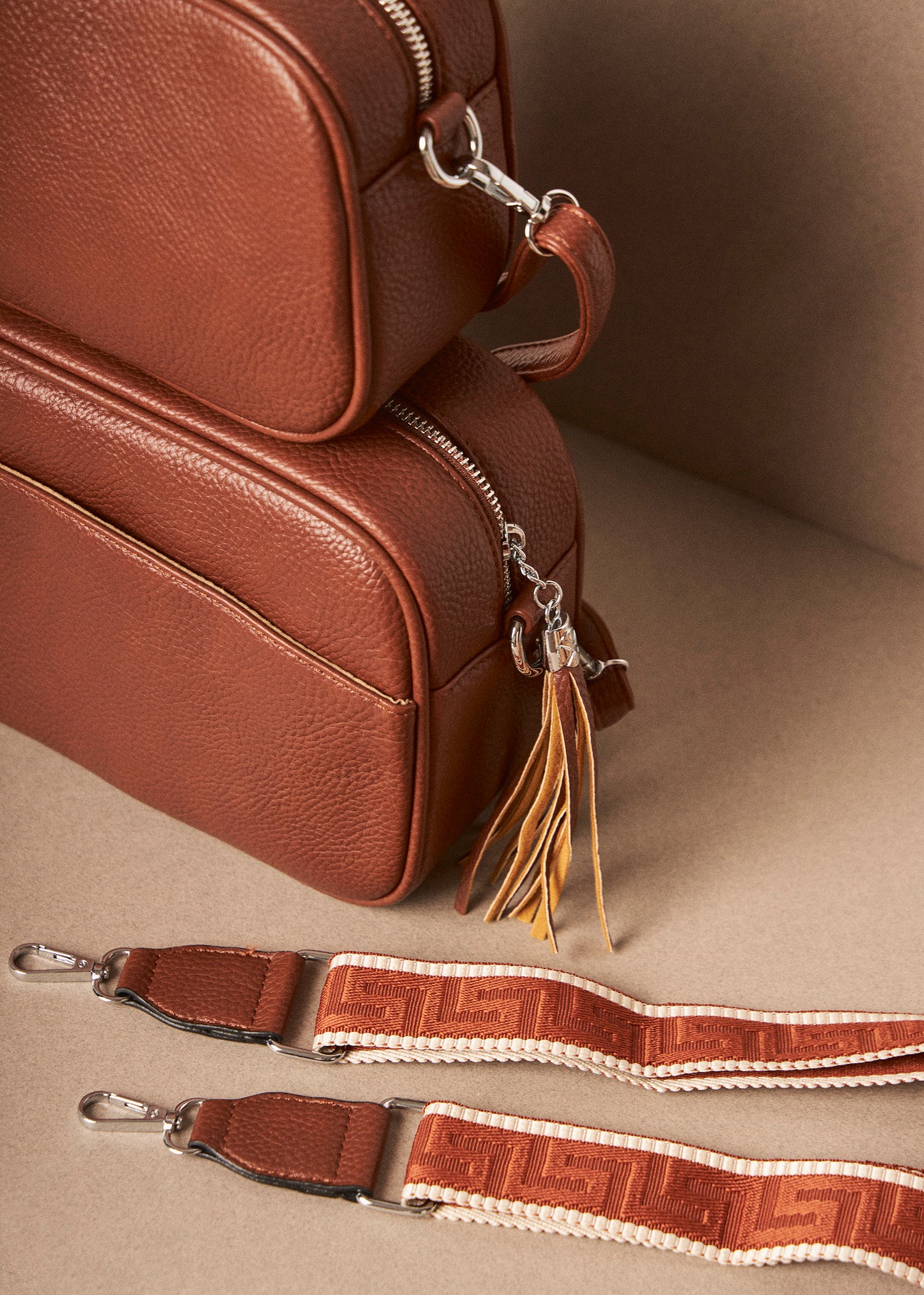 Braided box bag