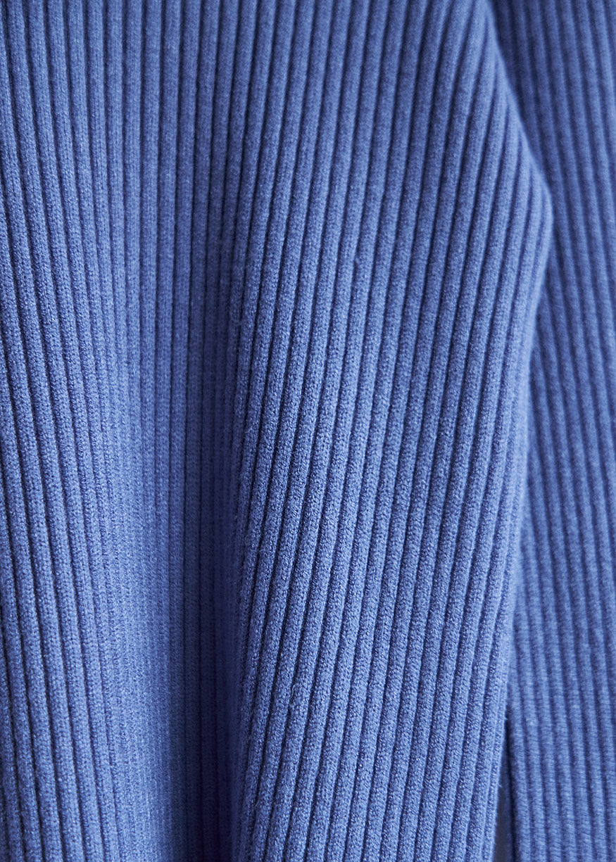 Flared sleeve sweater