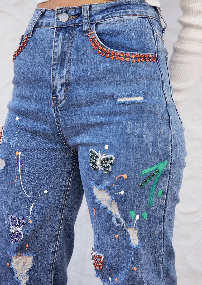 Jeans aplicacions