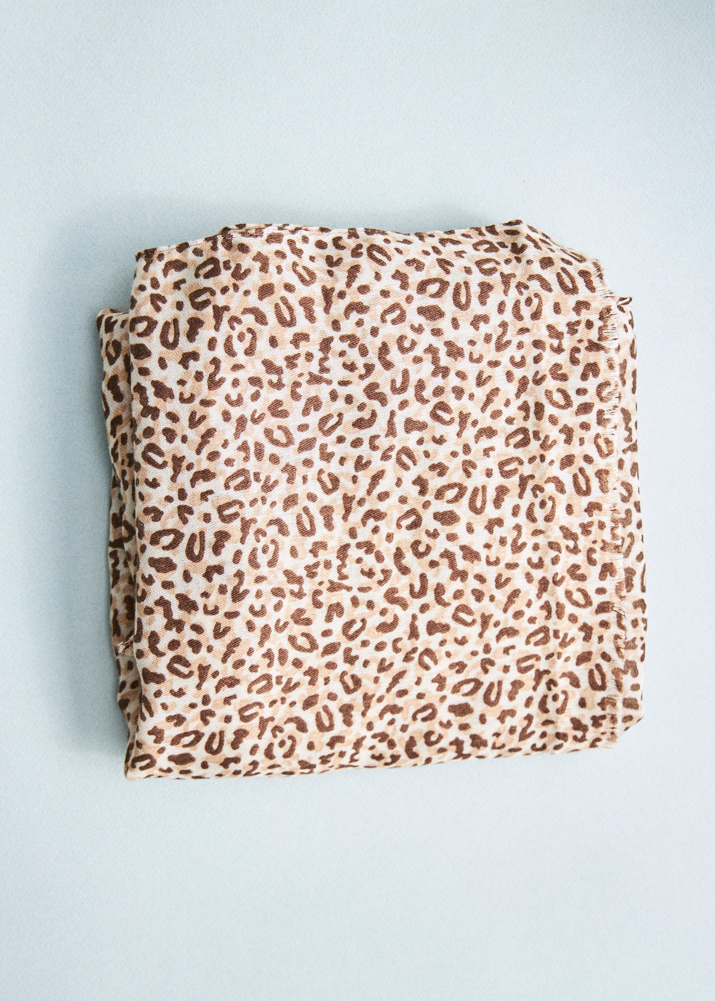 Plain satin scarf