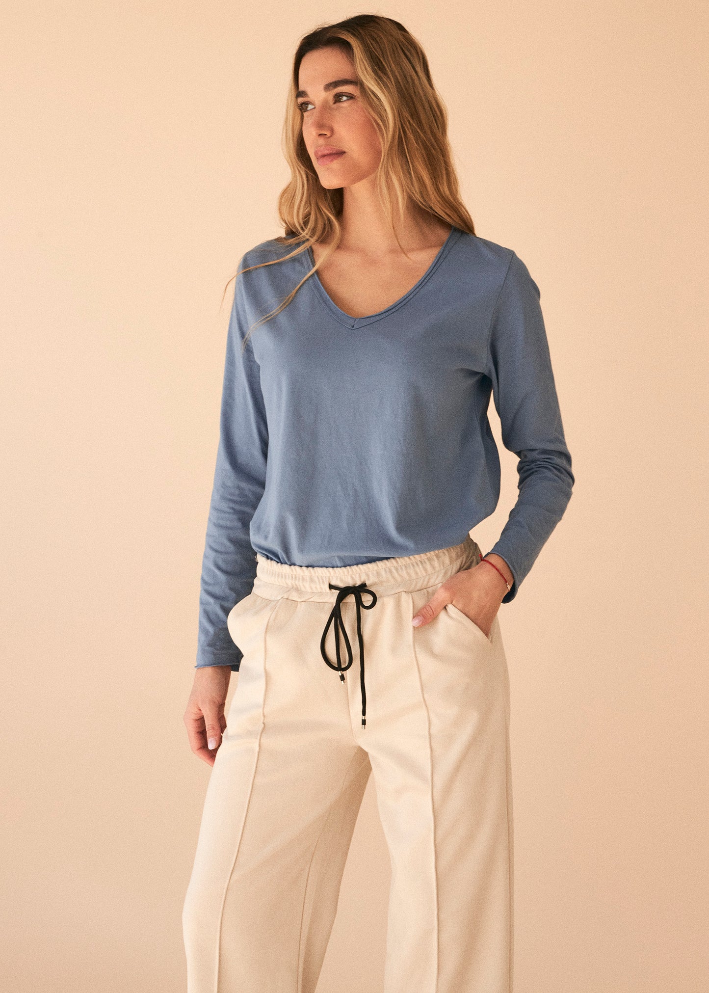 Pantalones antelina