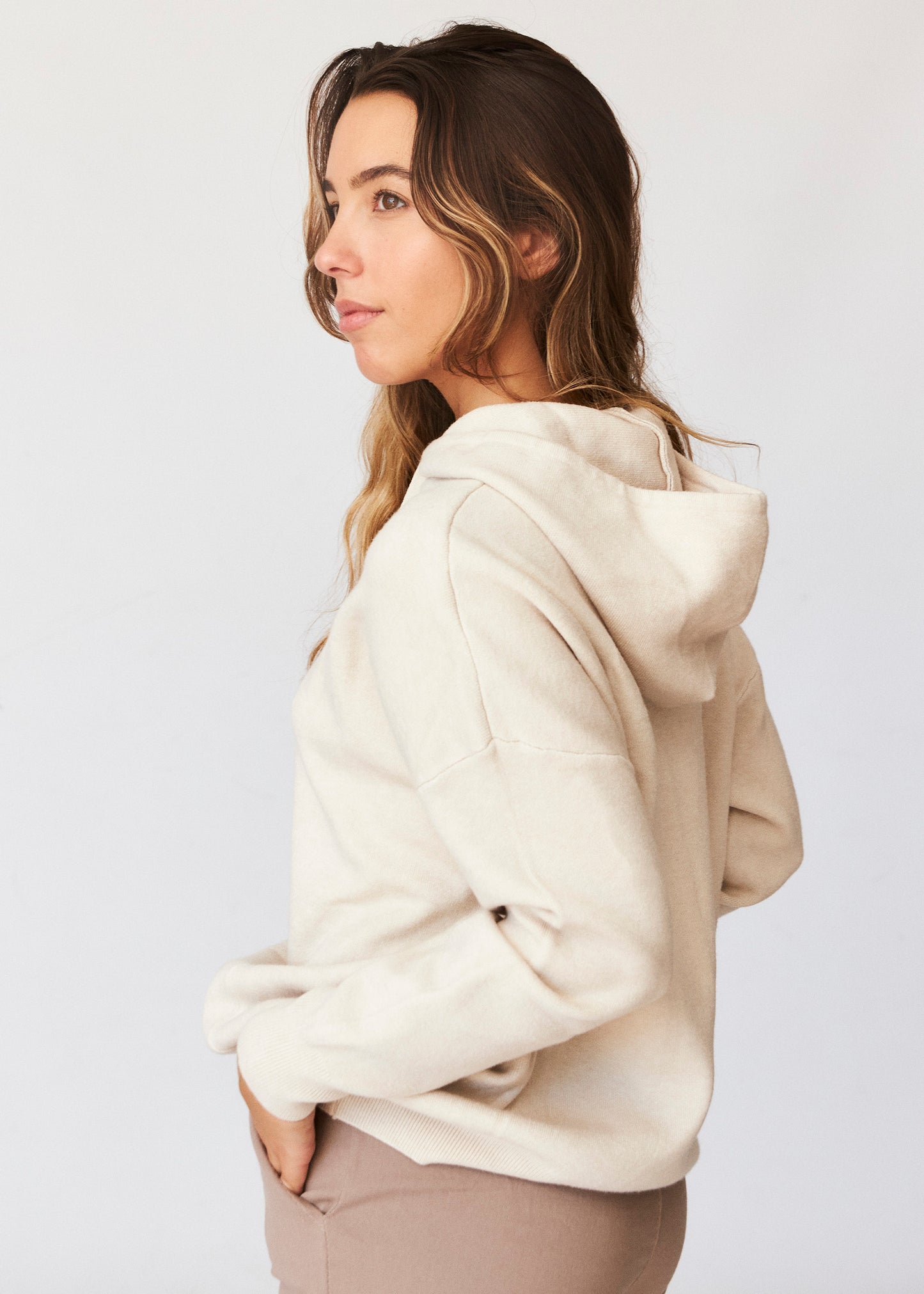 Knitted sweatshirt