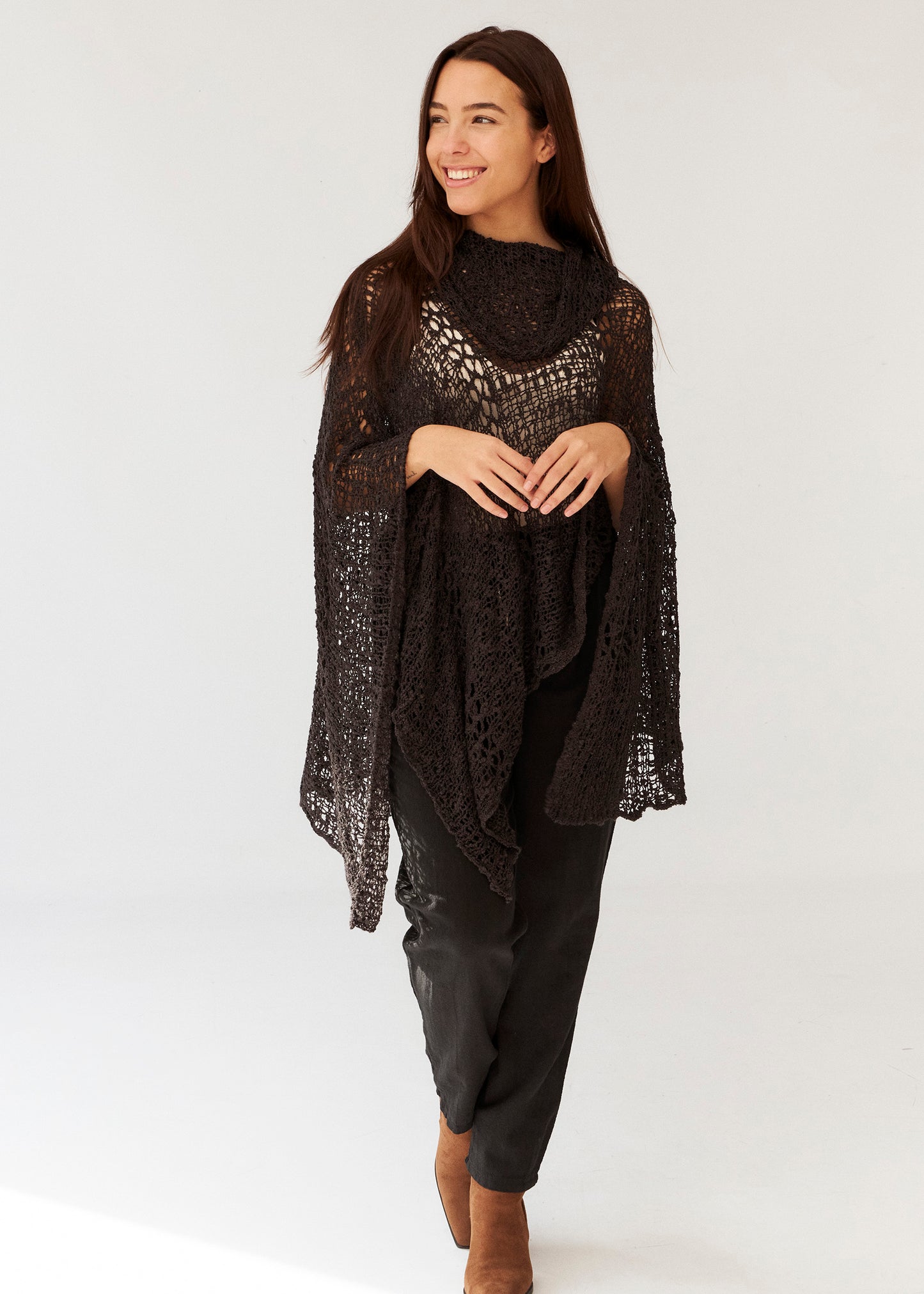 Poncho calado