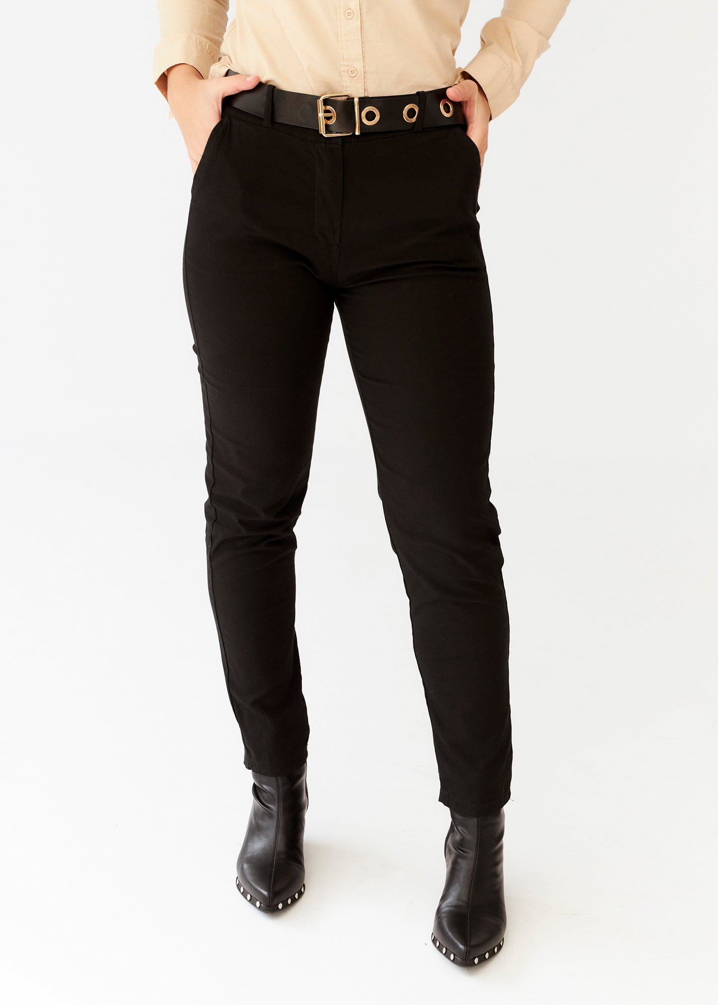Pantalón chino cinturón