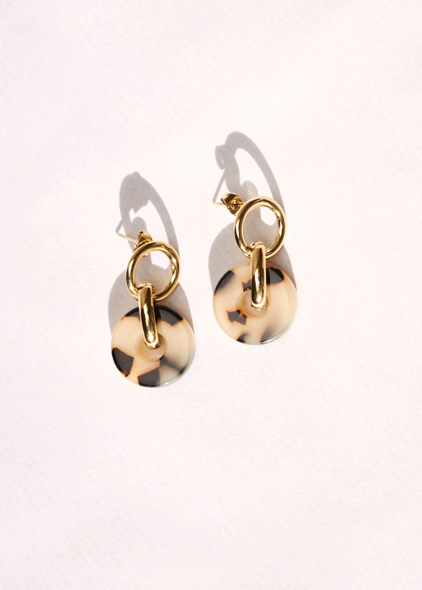 Fringe hoop earrings