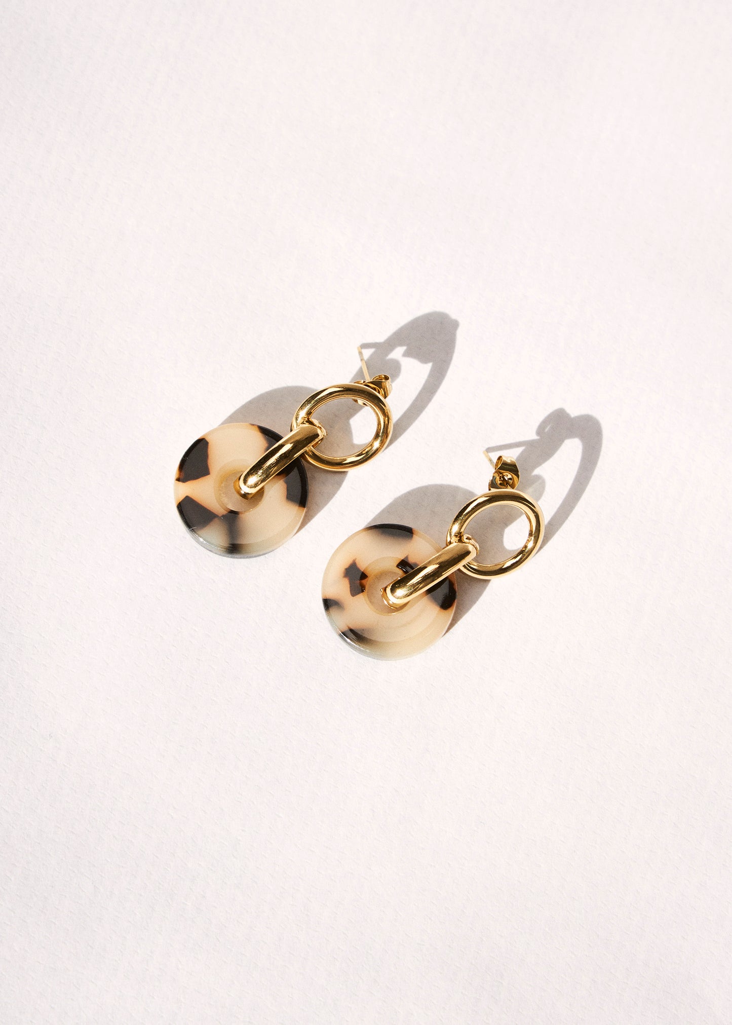 Fringe hoop earrings