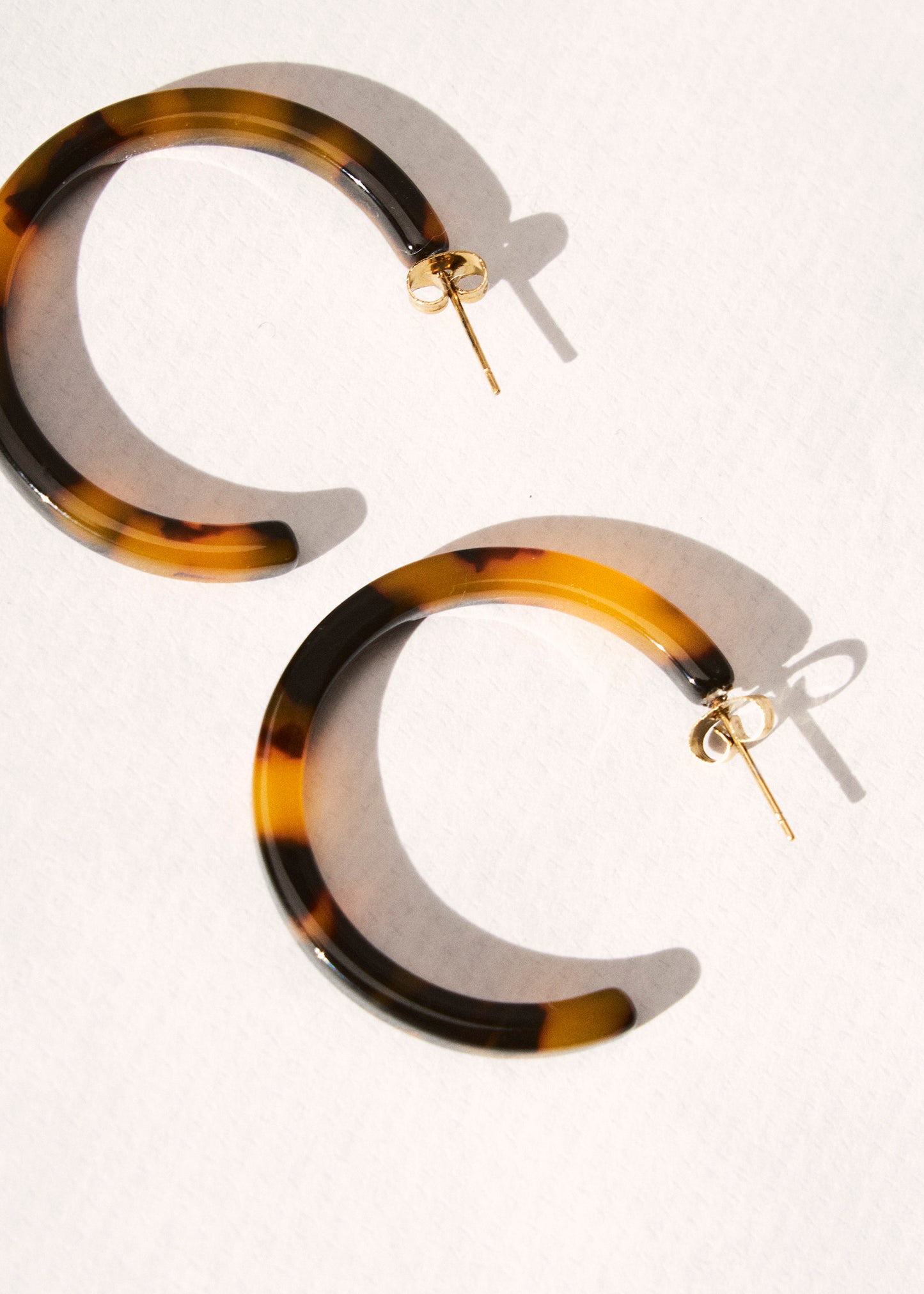 Fringe hoop earrings