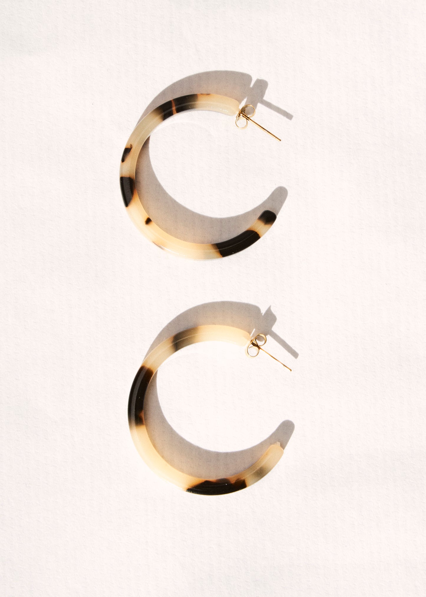 Fringe hoop earrings