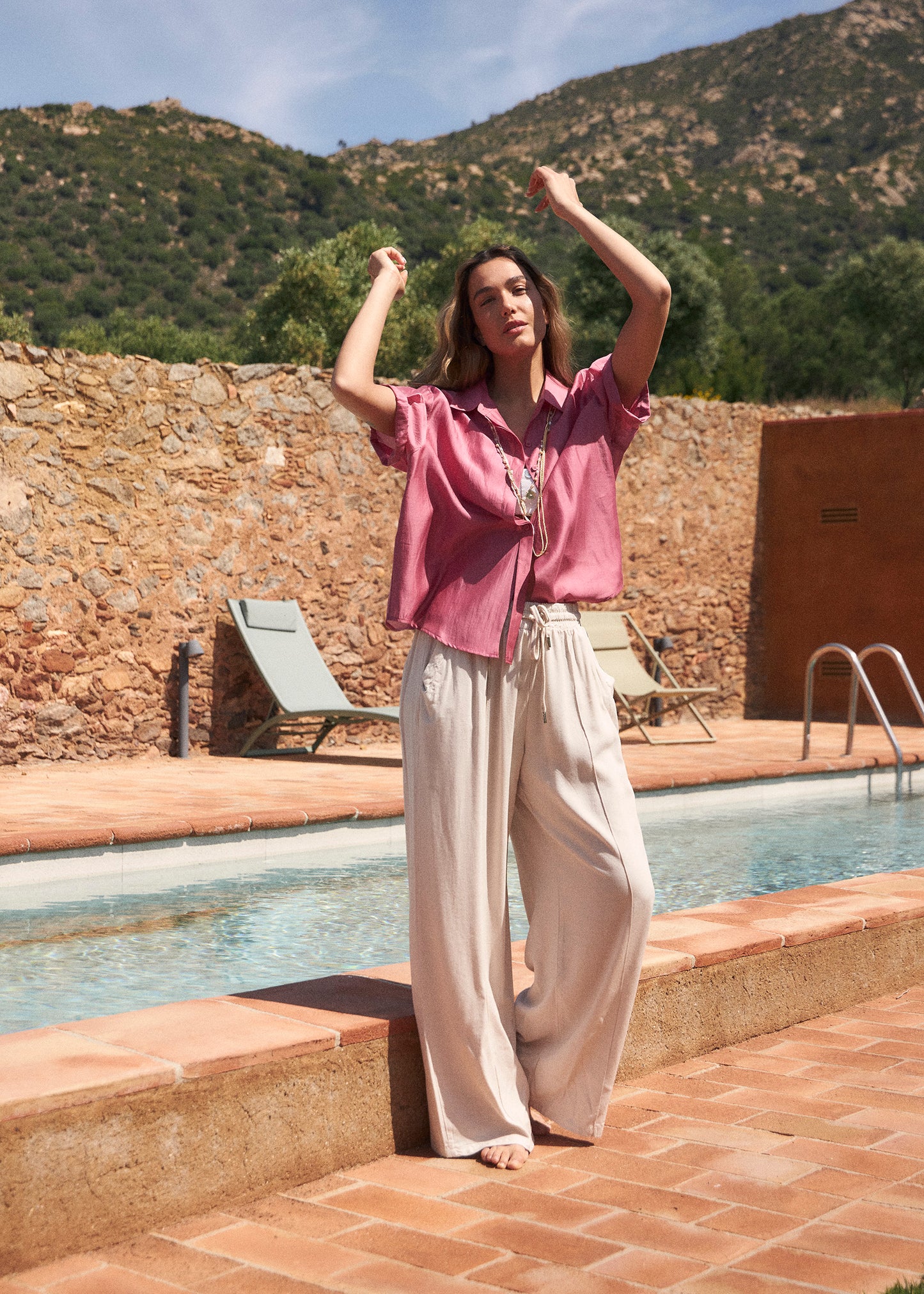Camisa organza