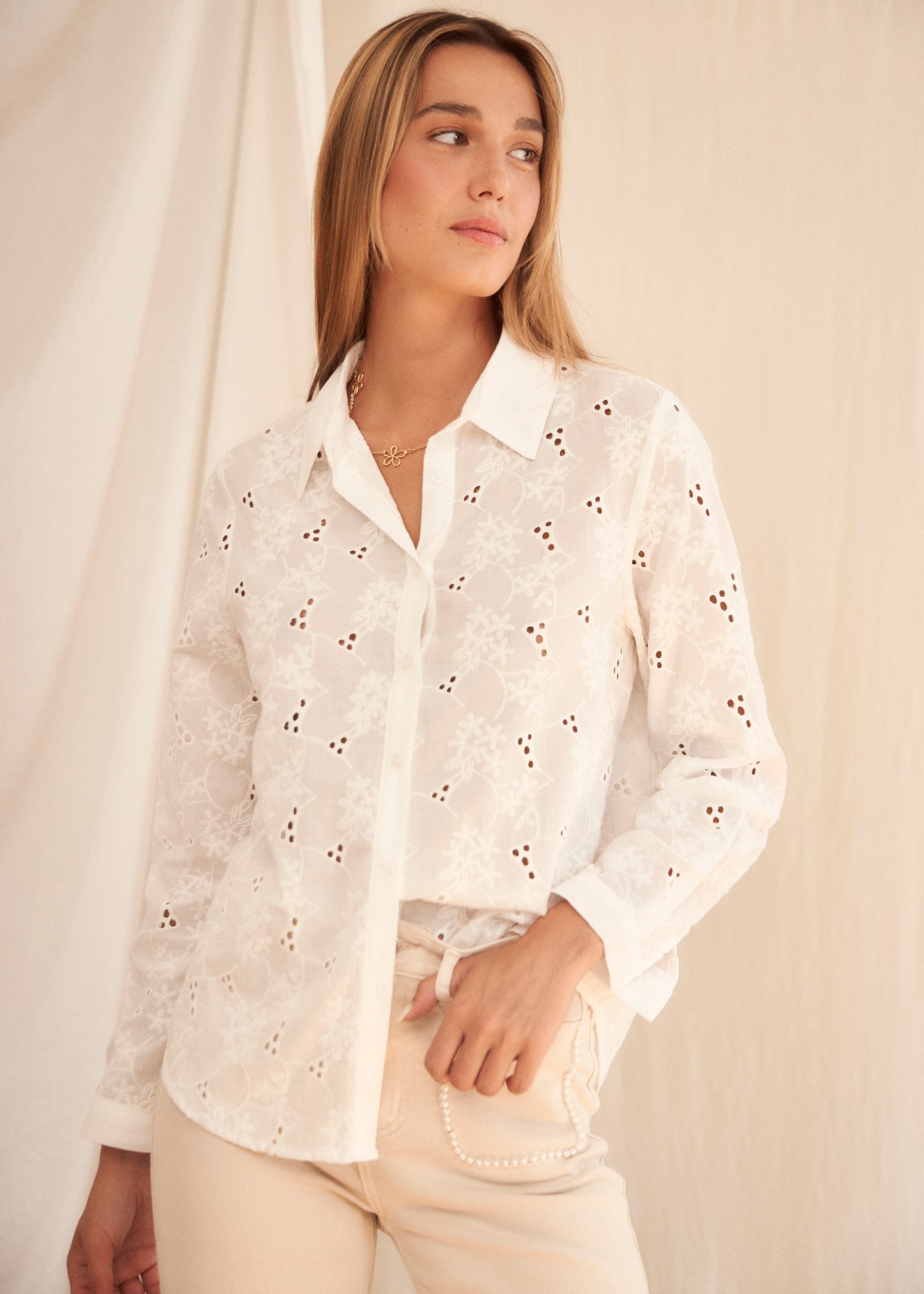 Embroidered shirt