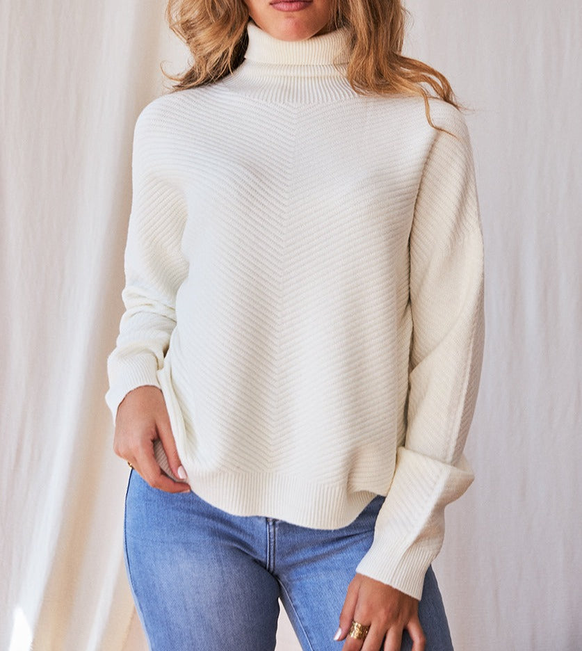 Jersey cuello alto