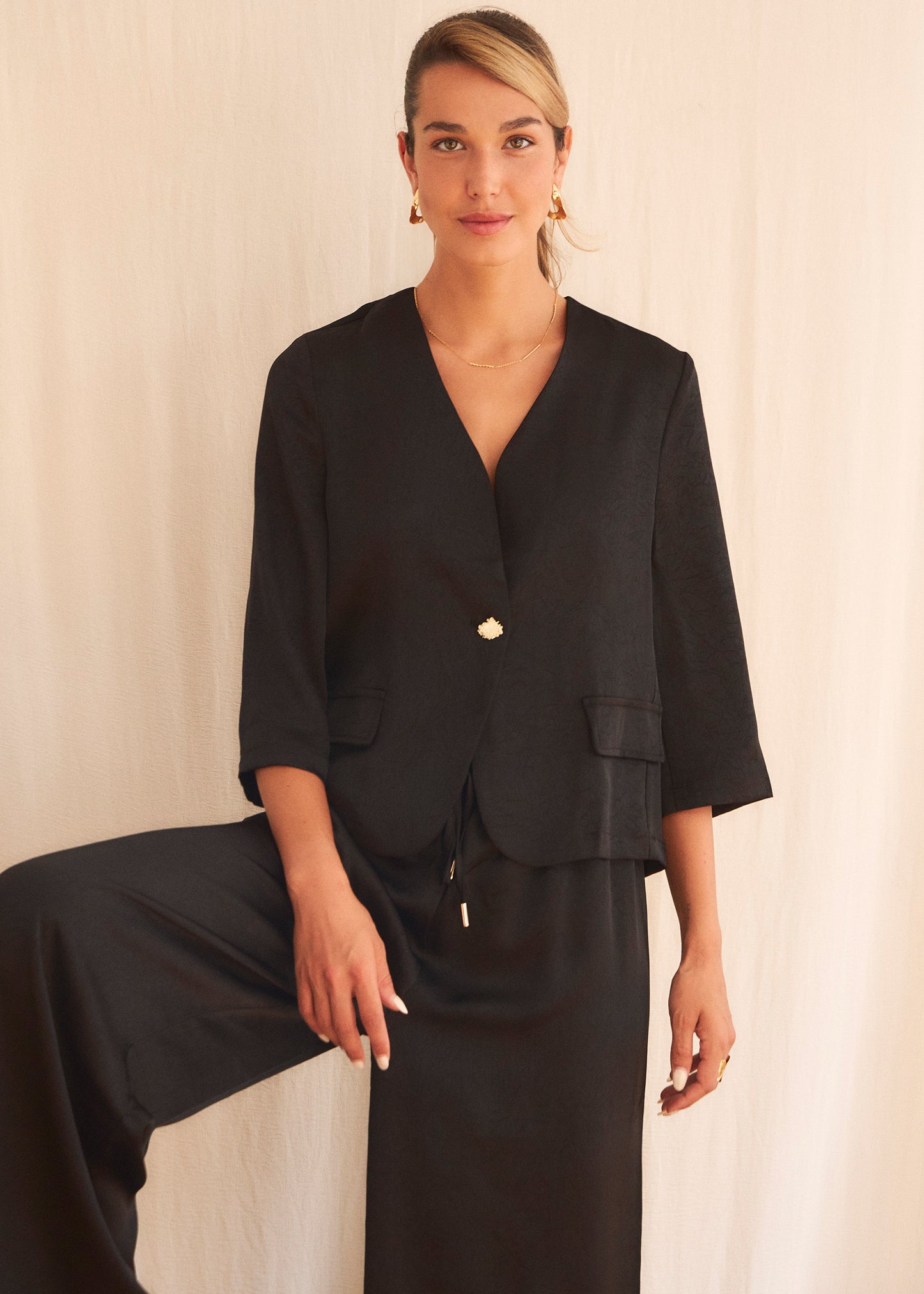 Satin jacket