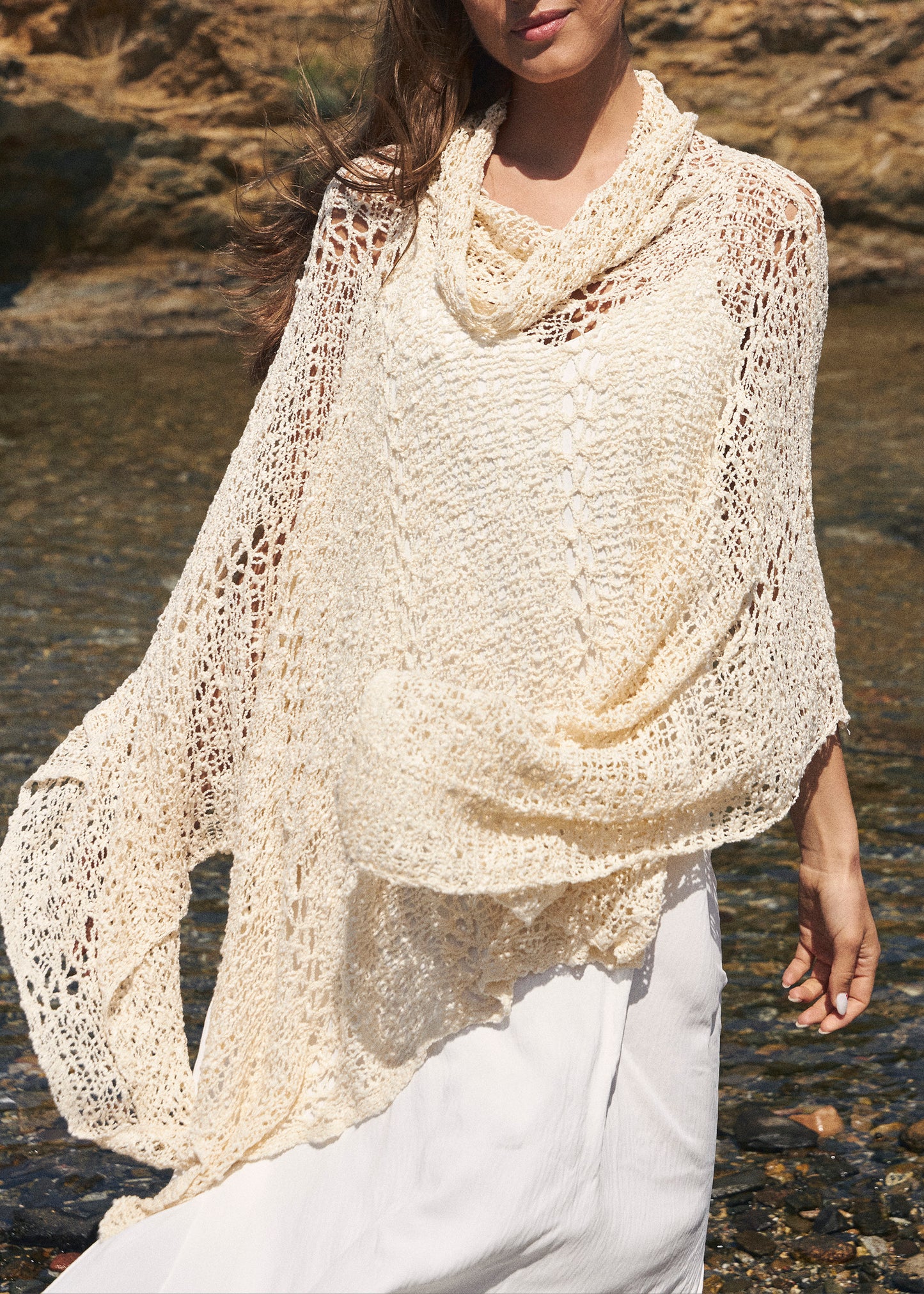 Poncho calado