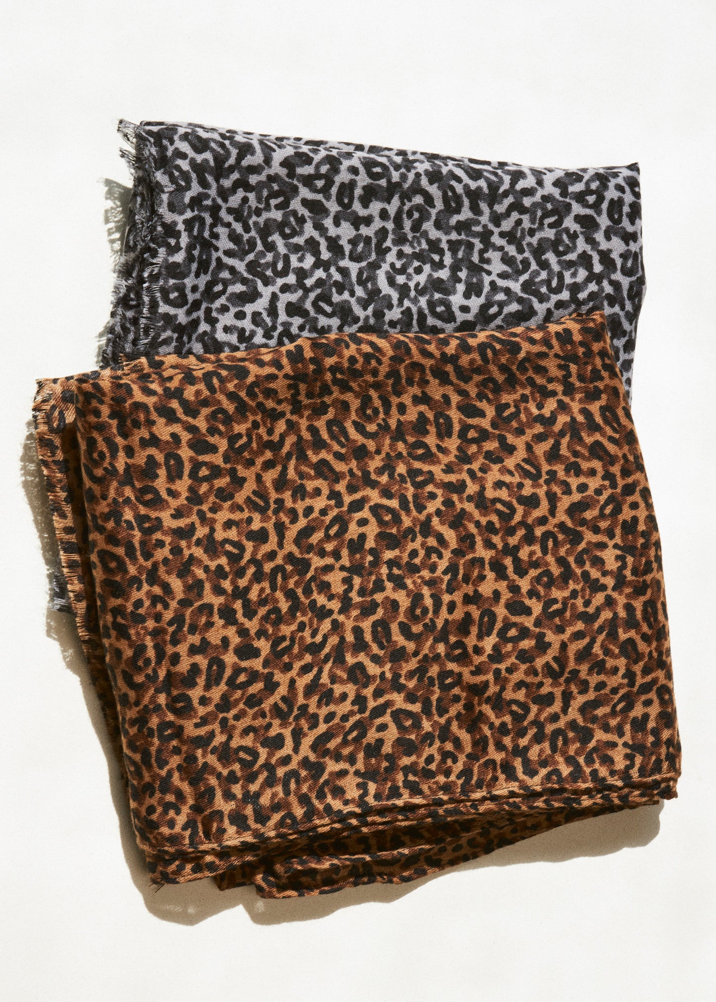 Plain satin scarf