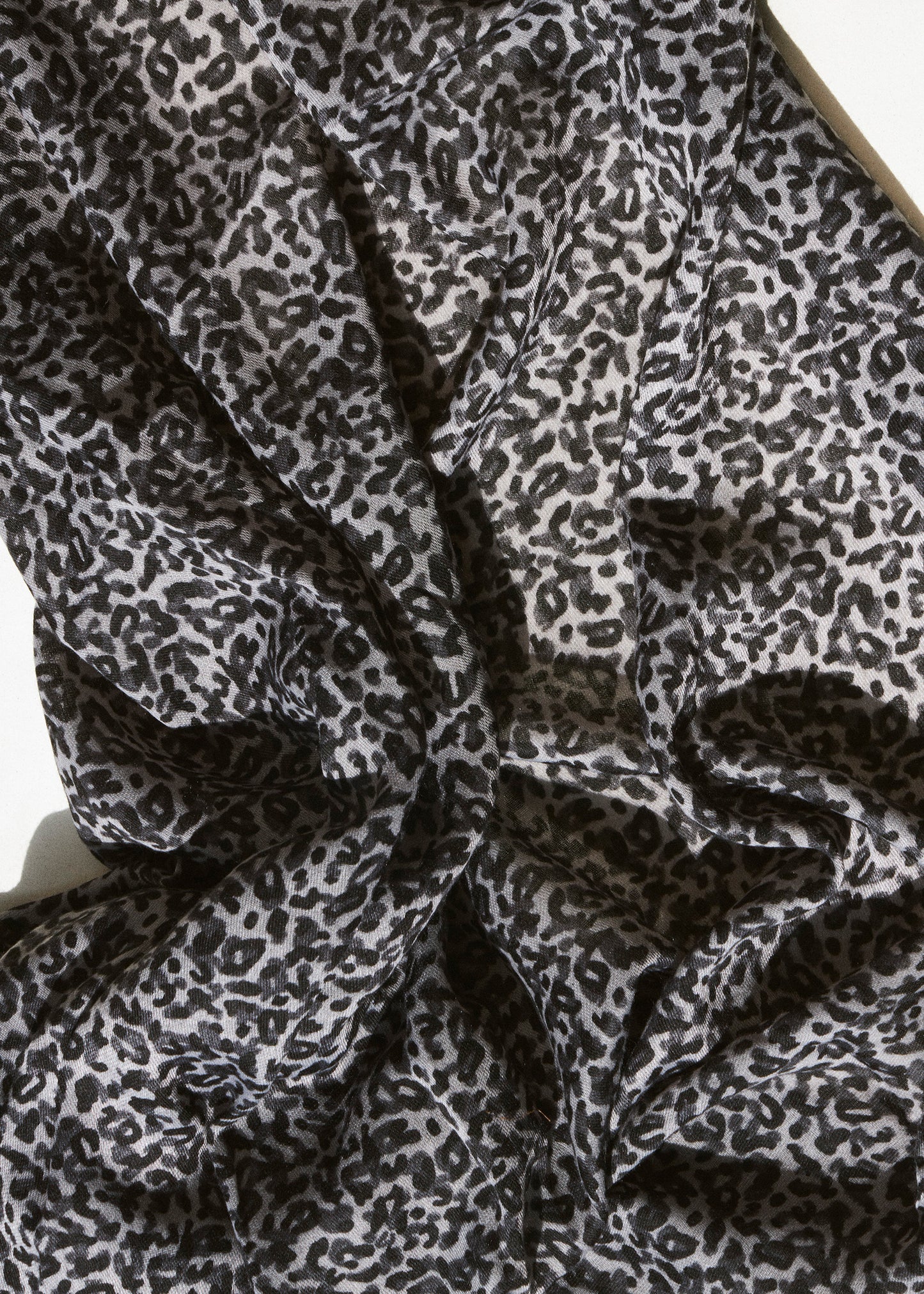 Plain satin scarf