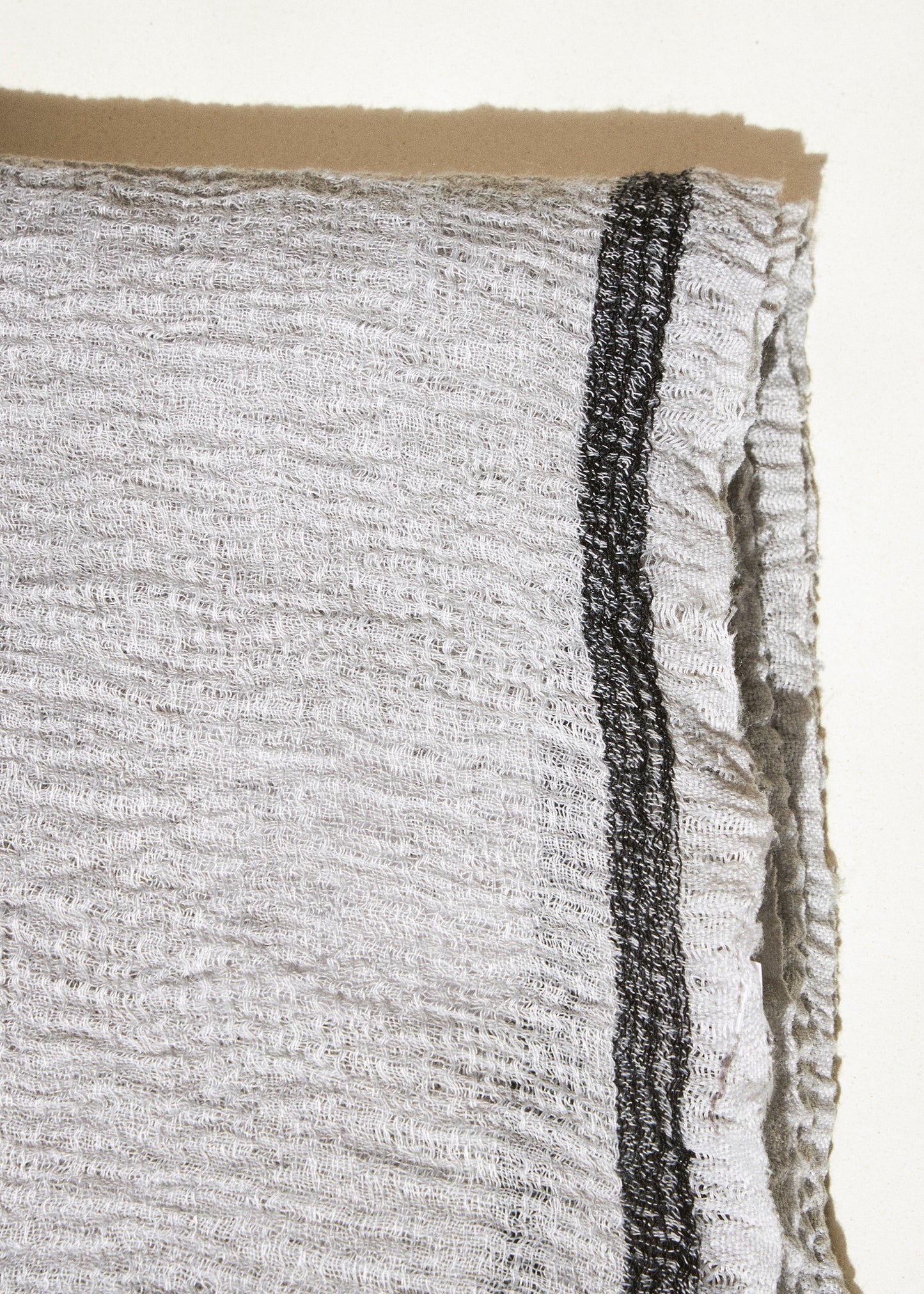 Plain satin scarf