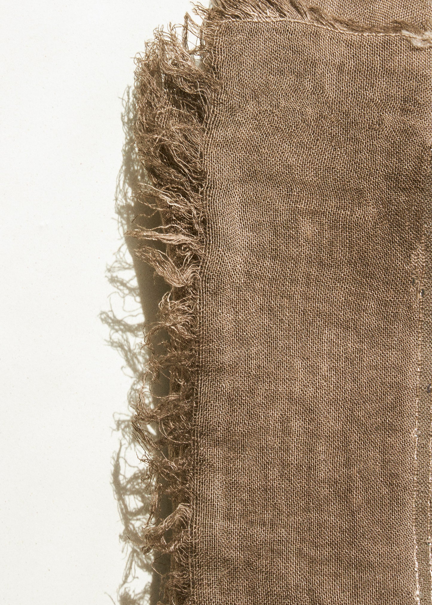 Plain satin scarf