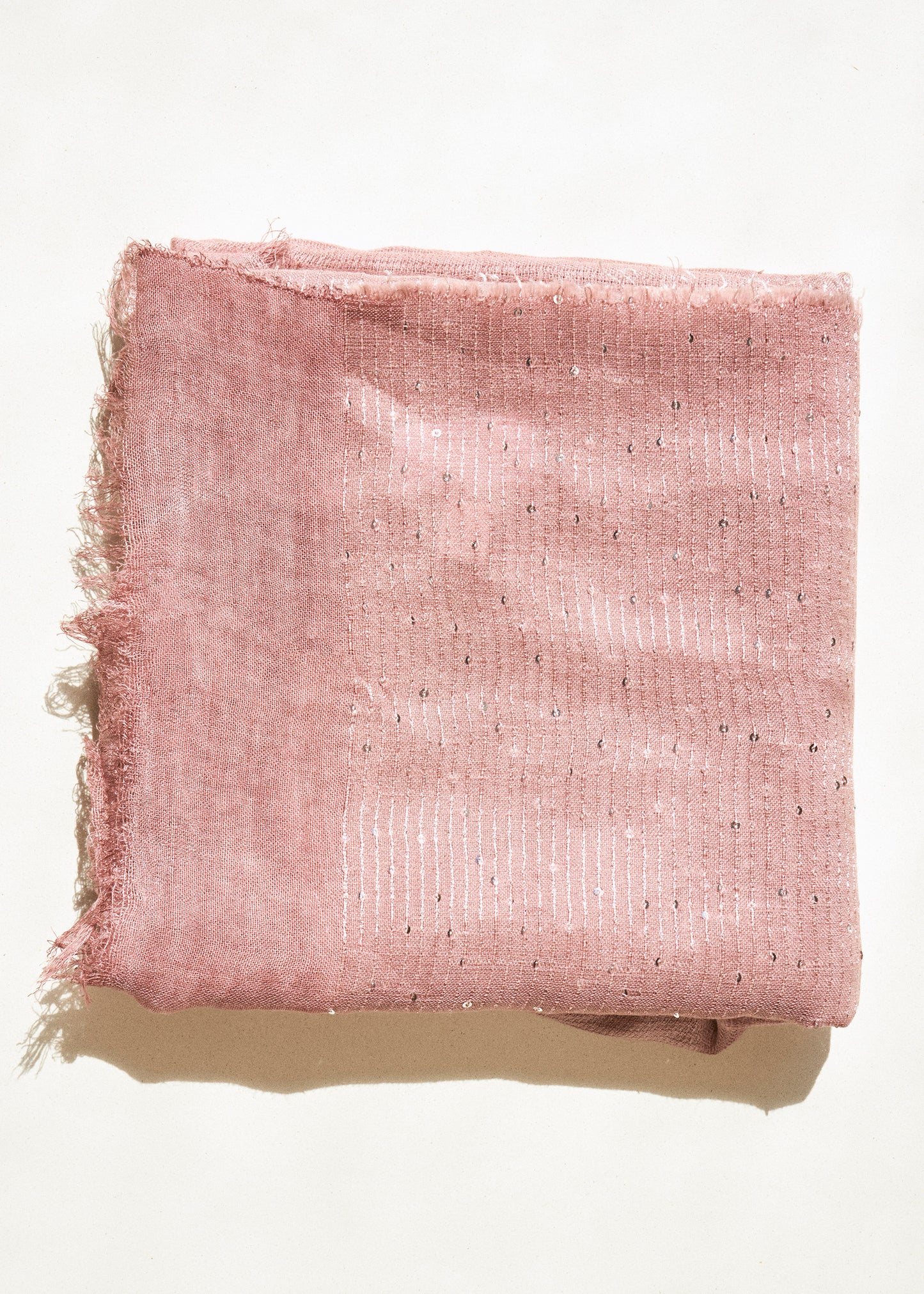 Plain satin scarf