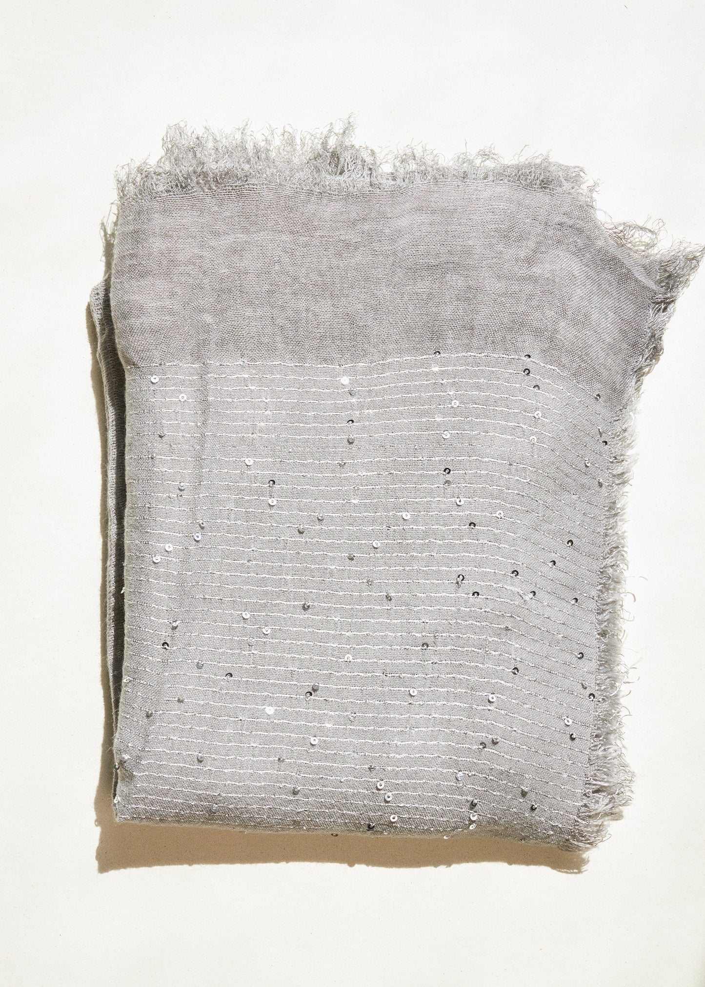 Plain satin scarf