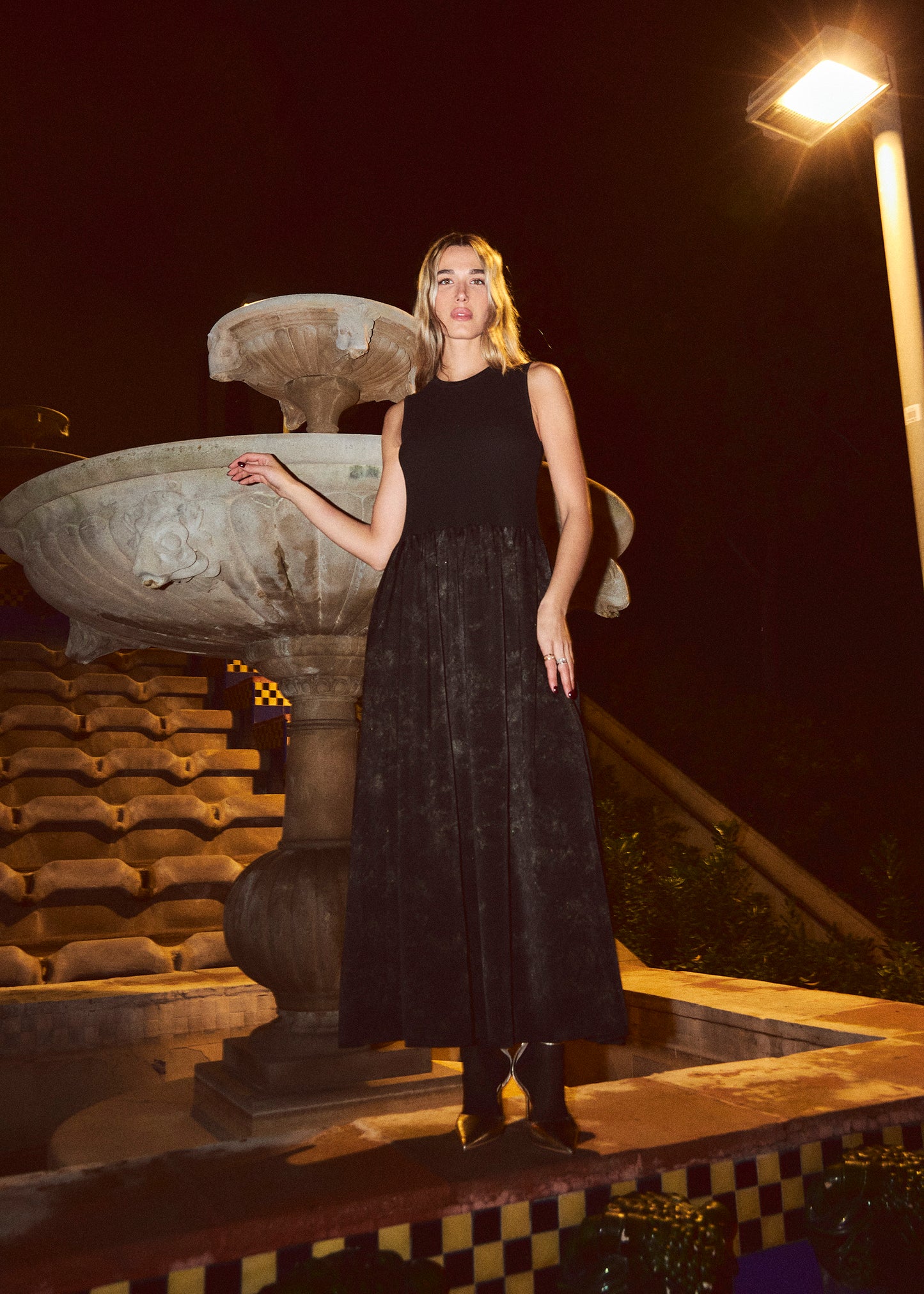 Vestido brocado
