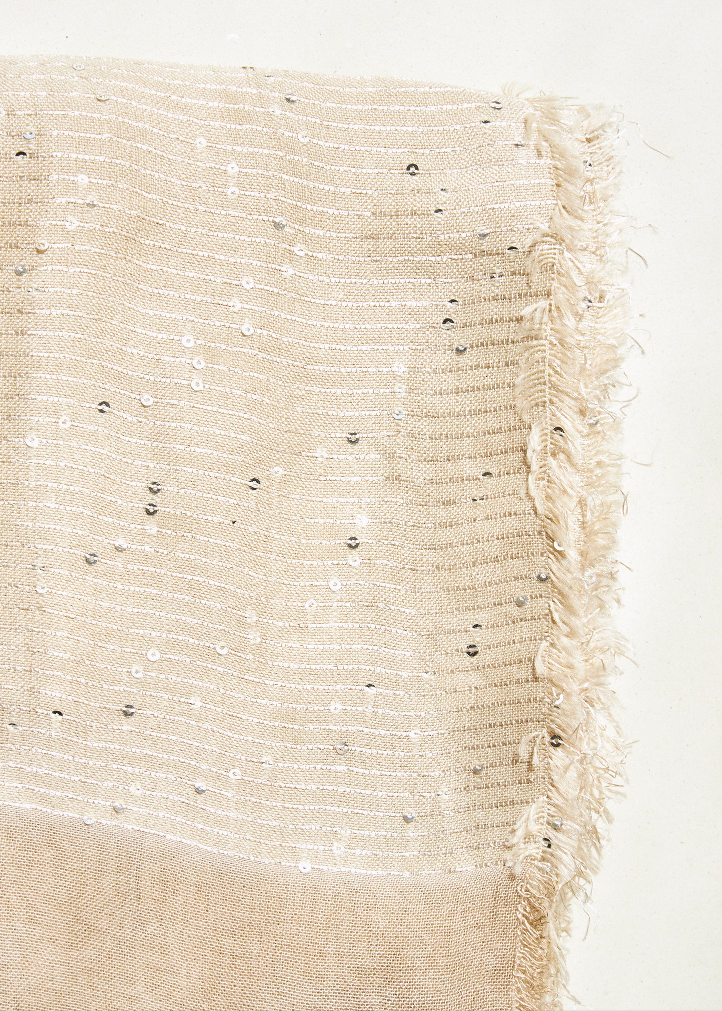 Plain satin scarf