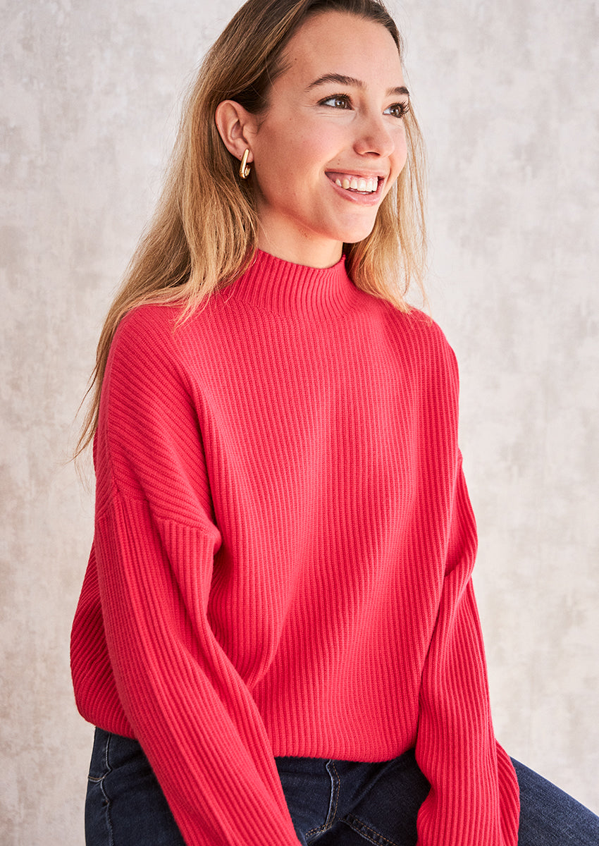 Ribbed sweater