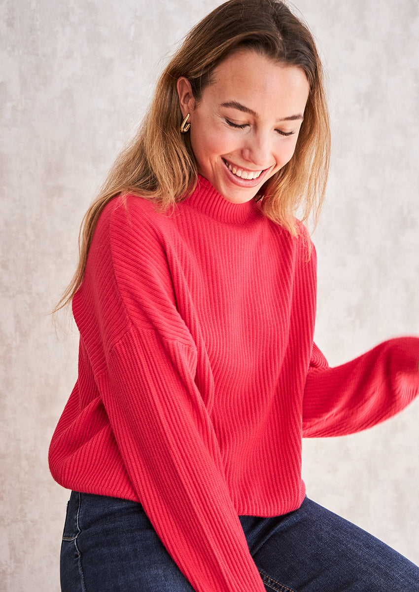 Ribbed sweater