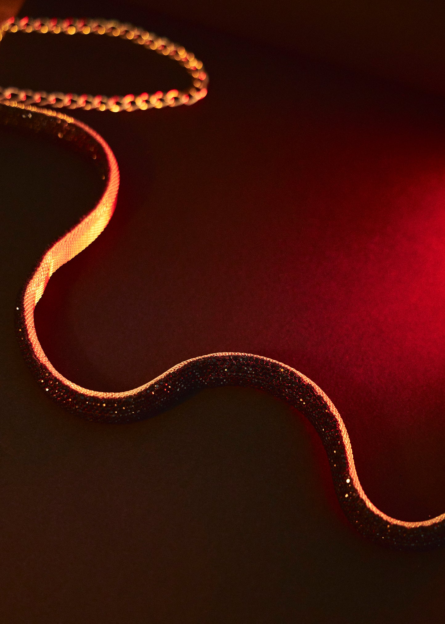 Leather belt