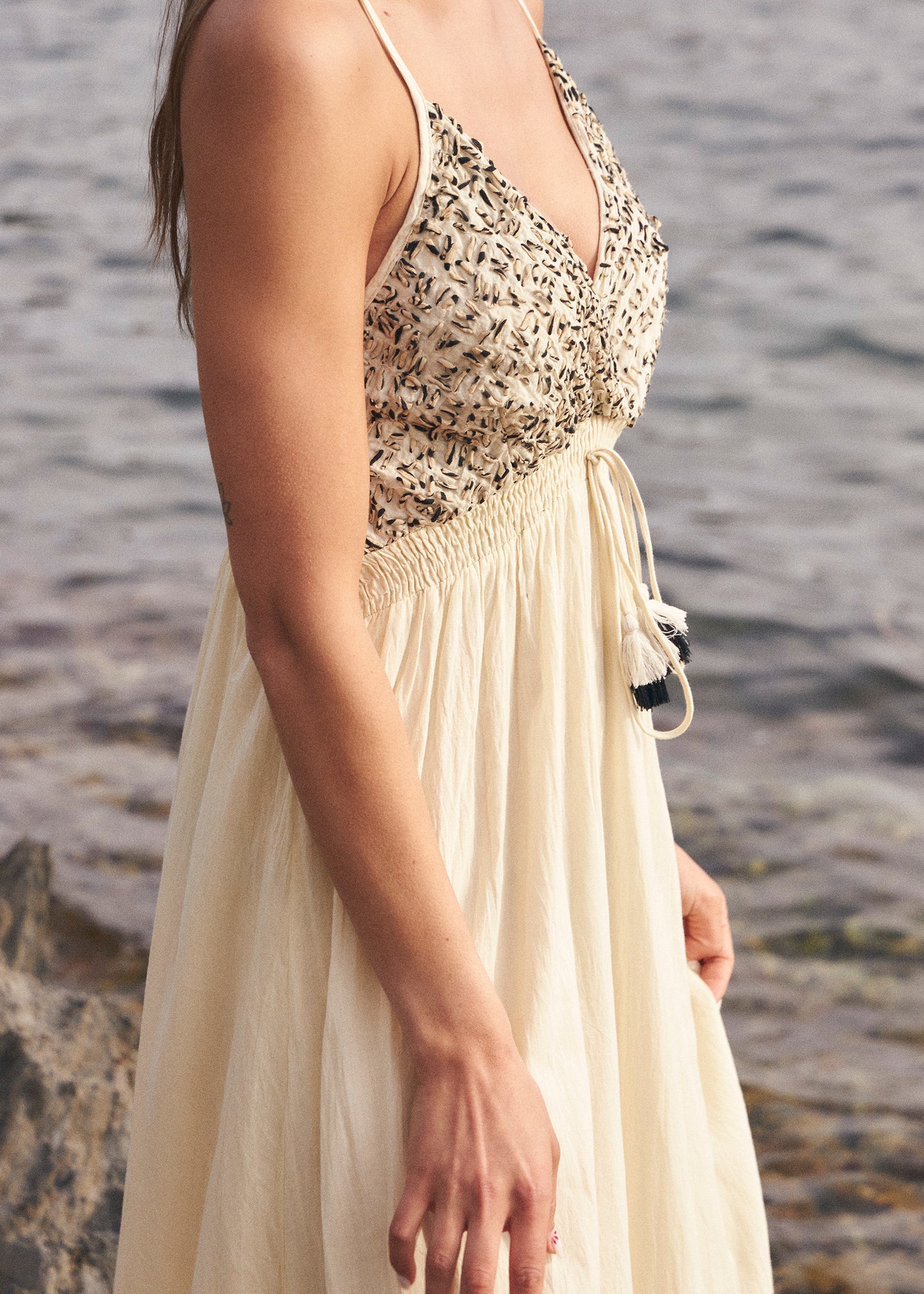 Vestido largo tirantes