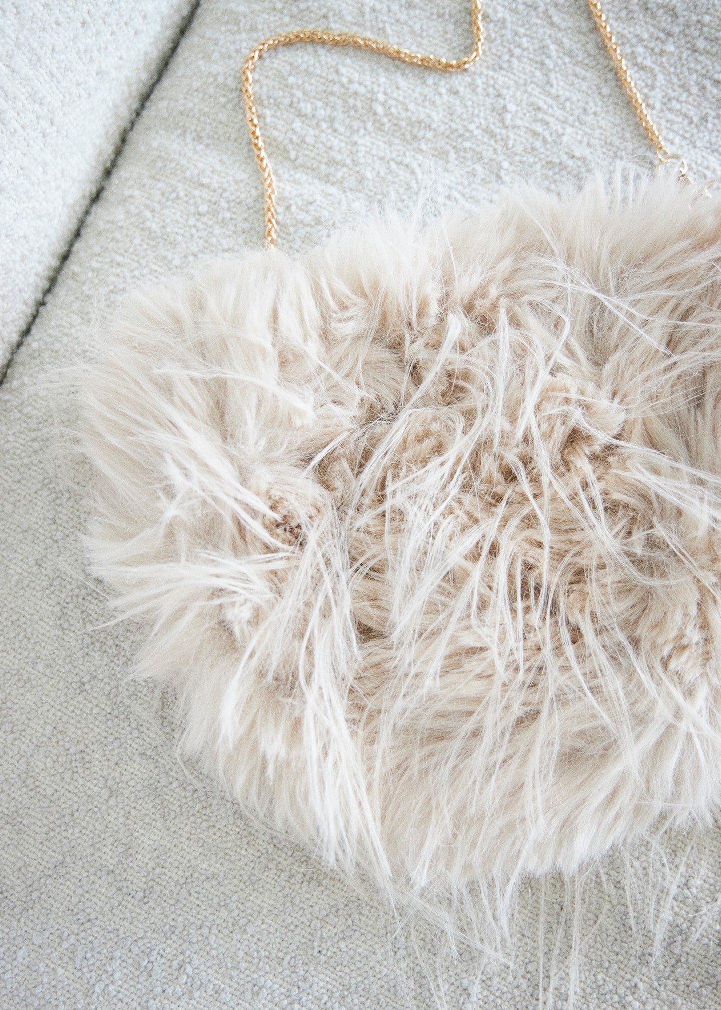 Bolso efecto pelo