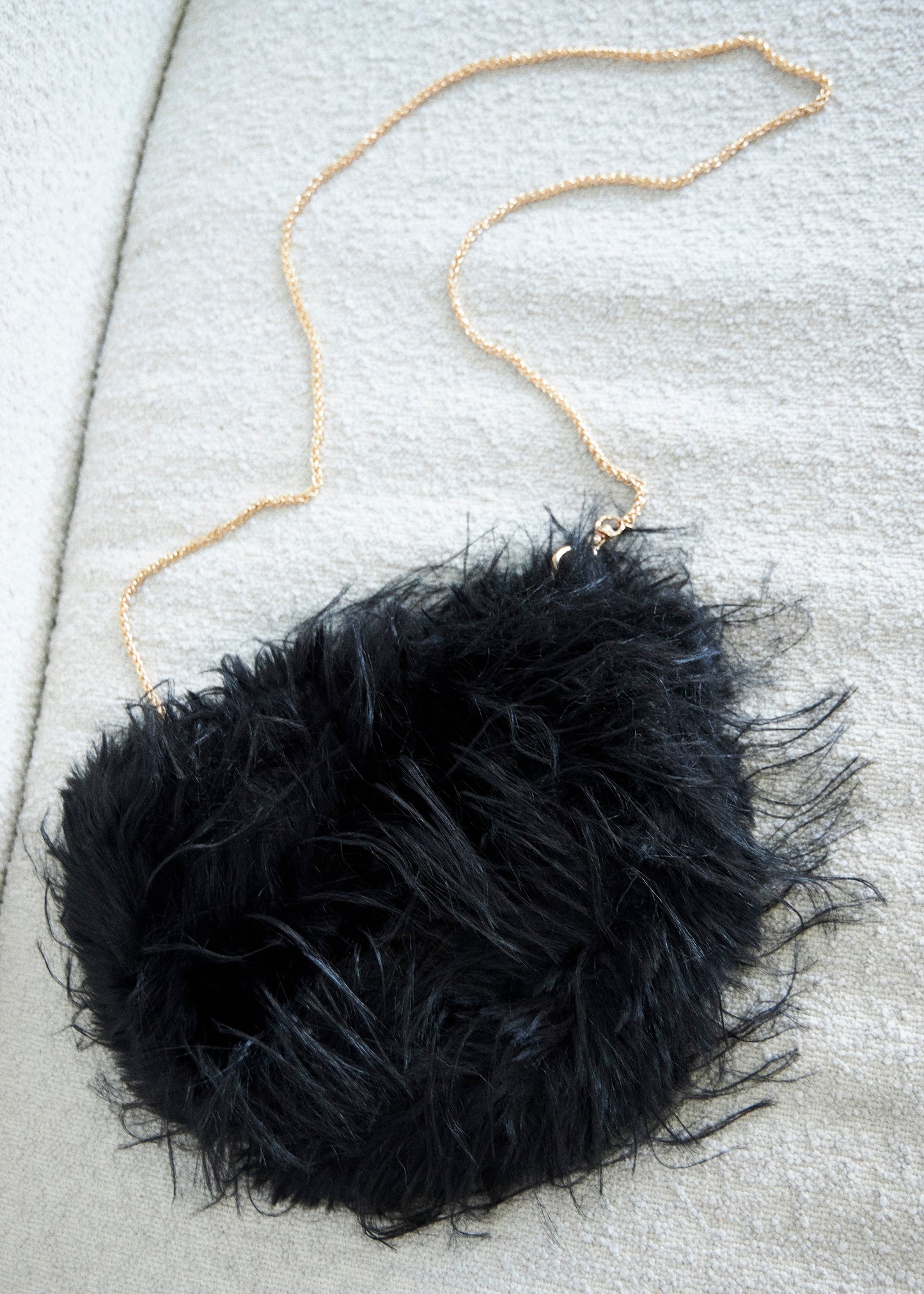 Bolso efecto pelo