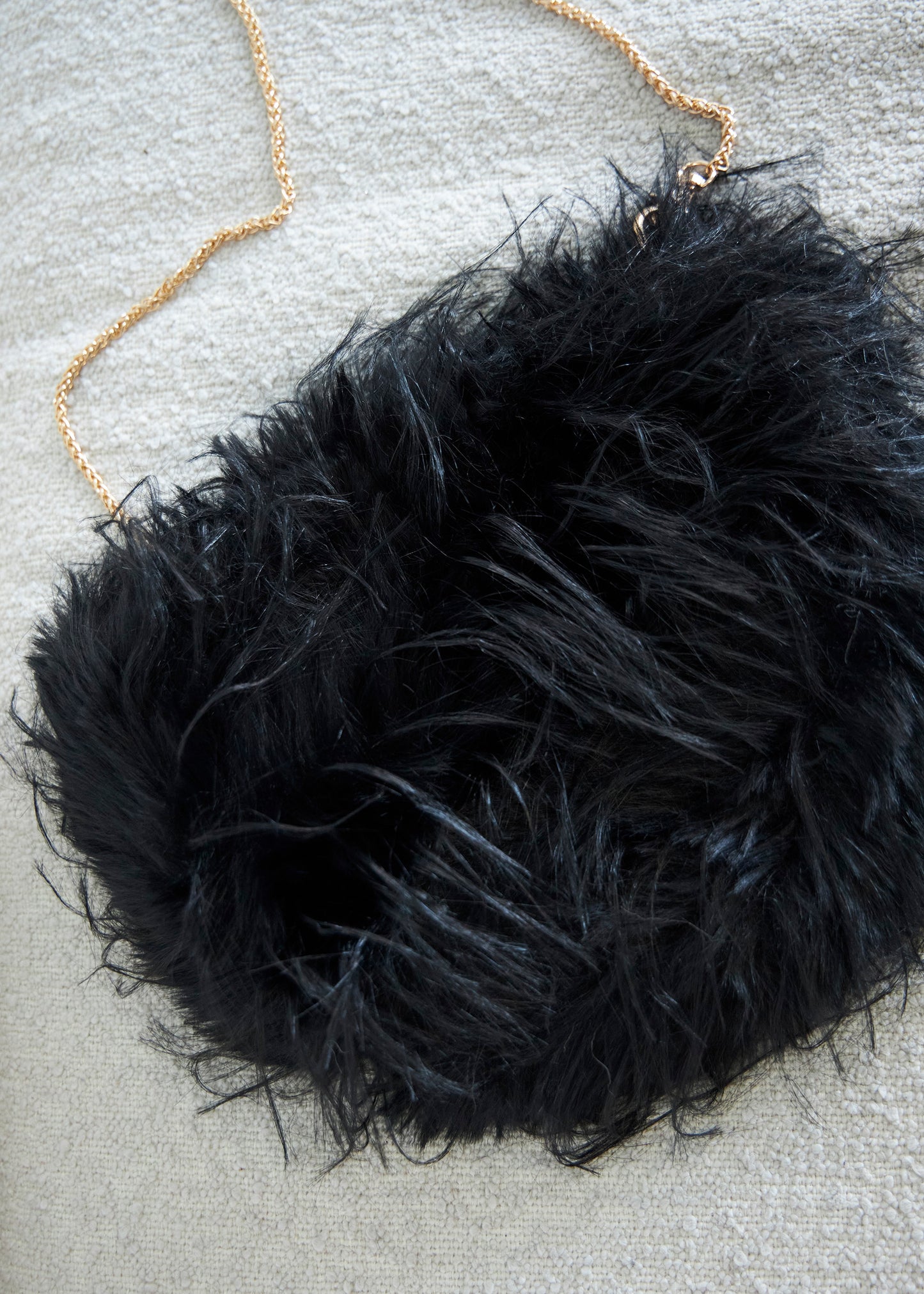 Bolso efecto pelo