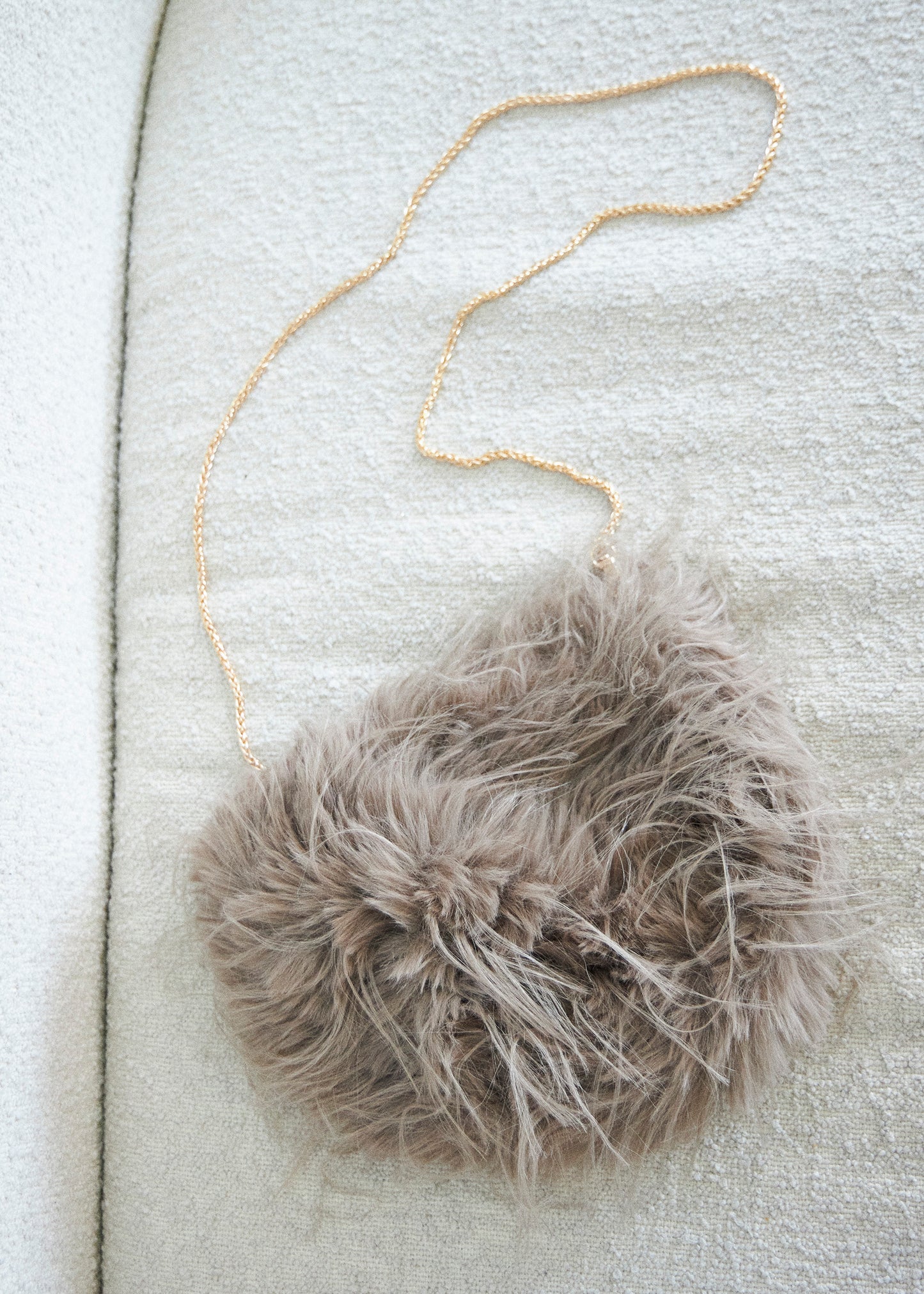Bolso efecto pelo