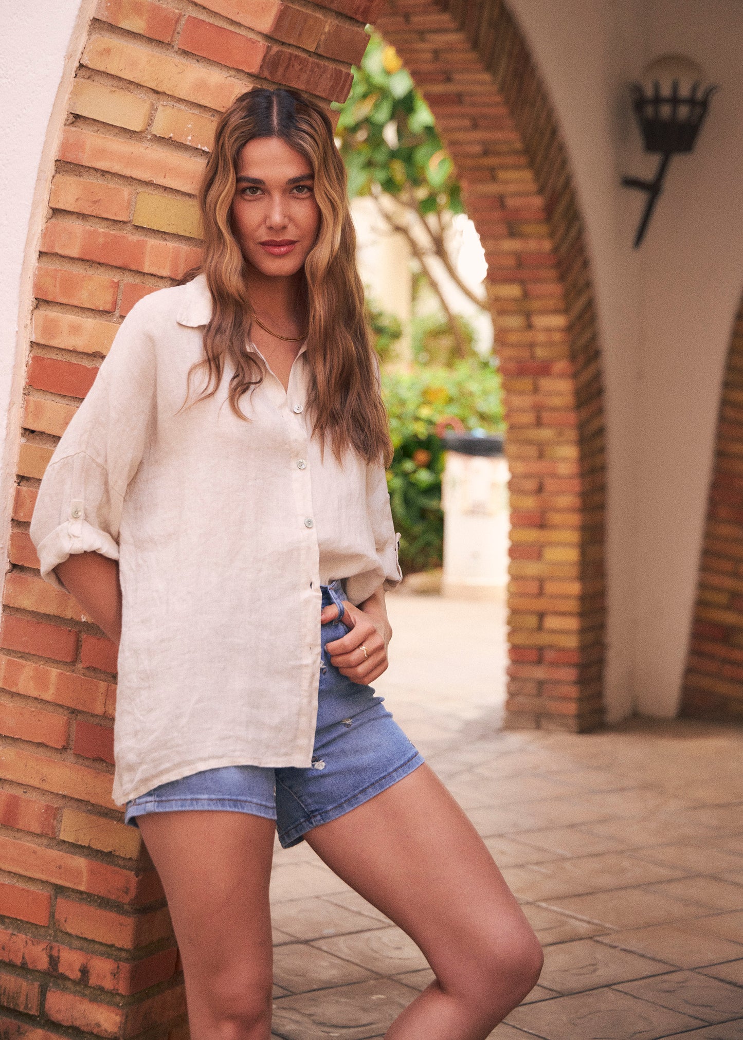 Camisa lino