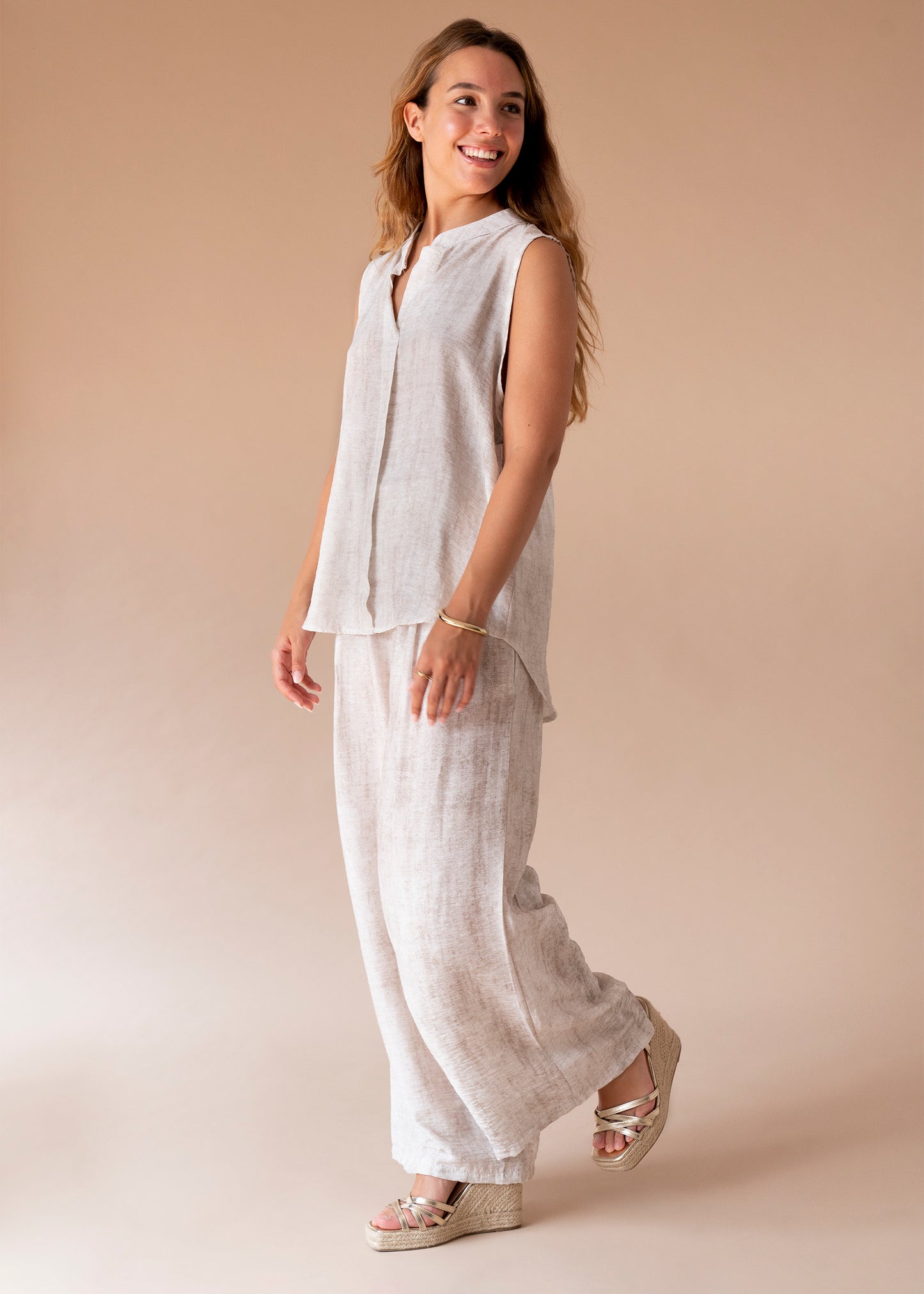 Pantalones Acque bordados