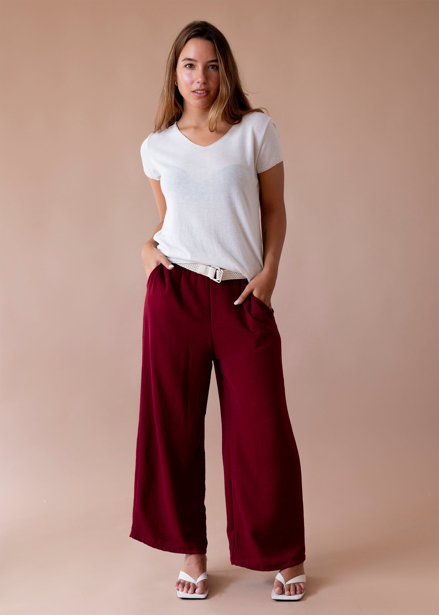 Pantalones Sasha palazzo