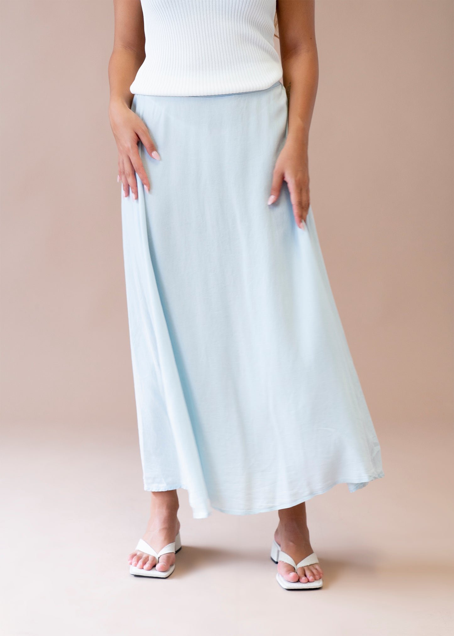Falda denim