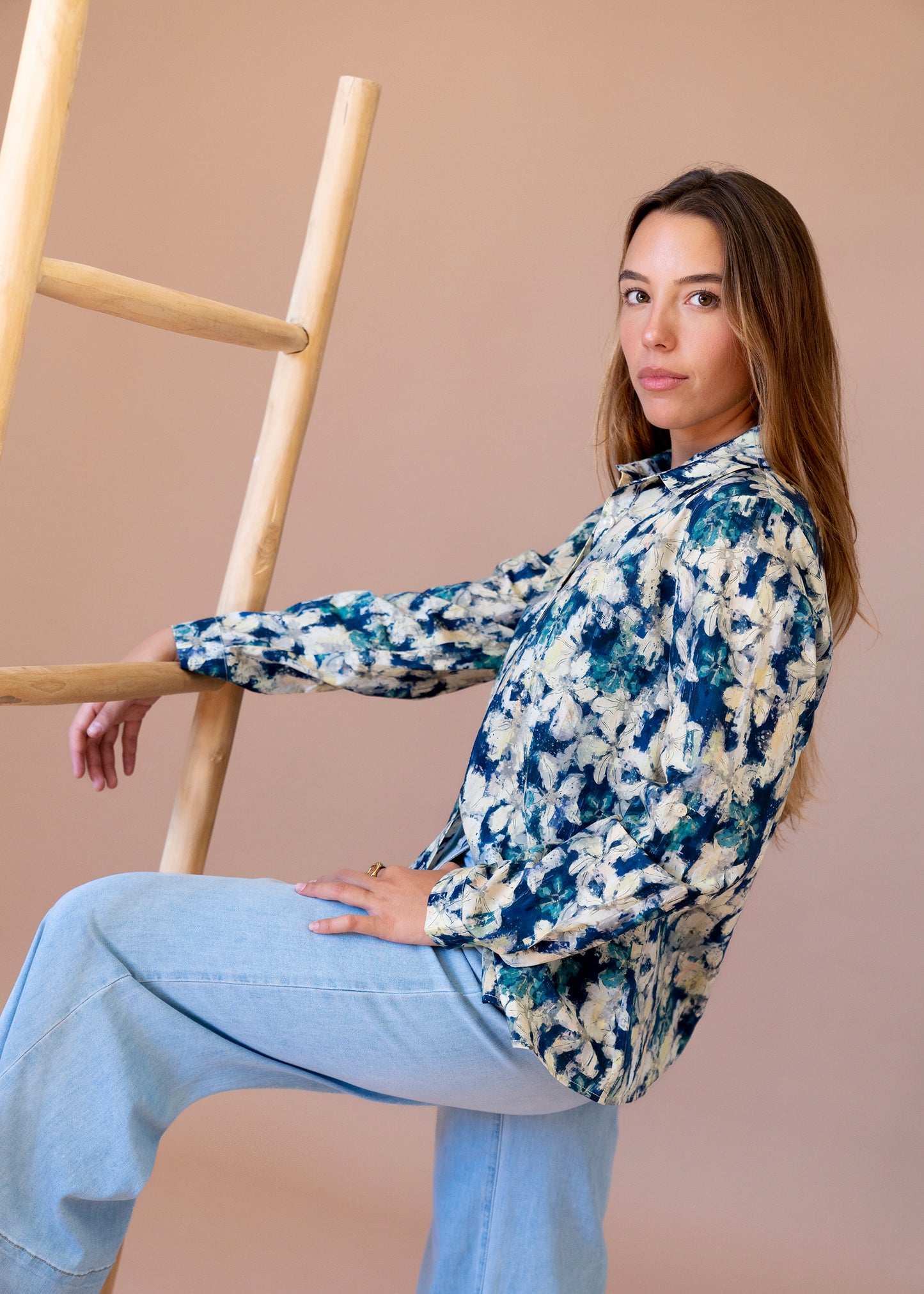 Camisa flores