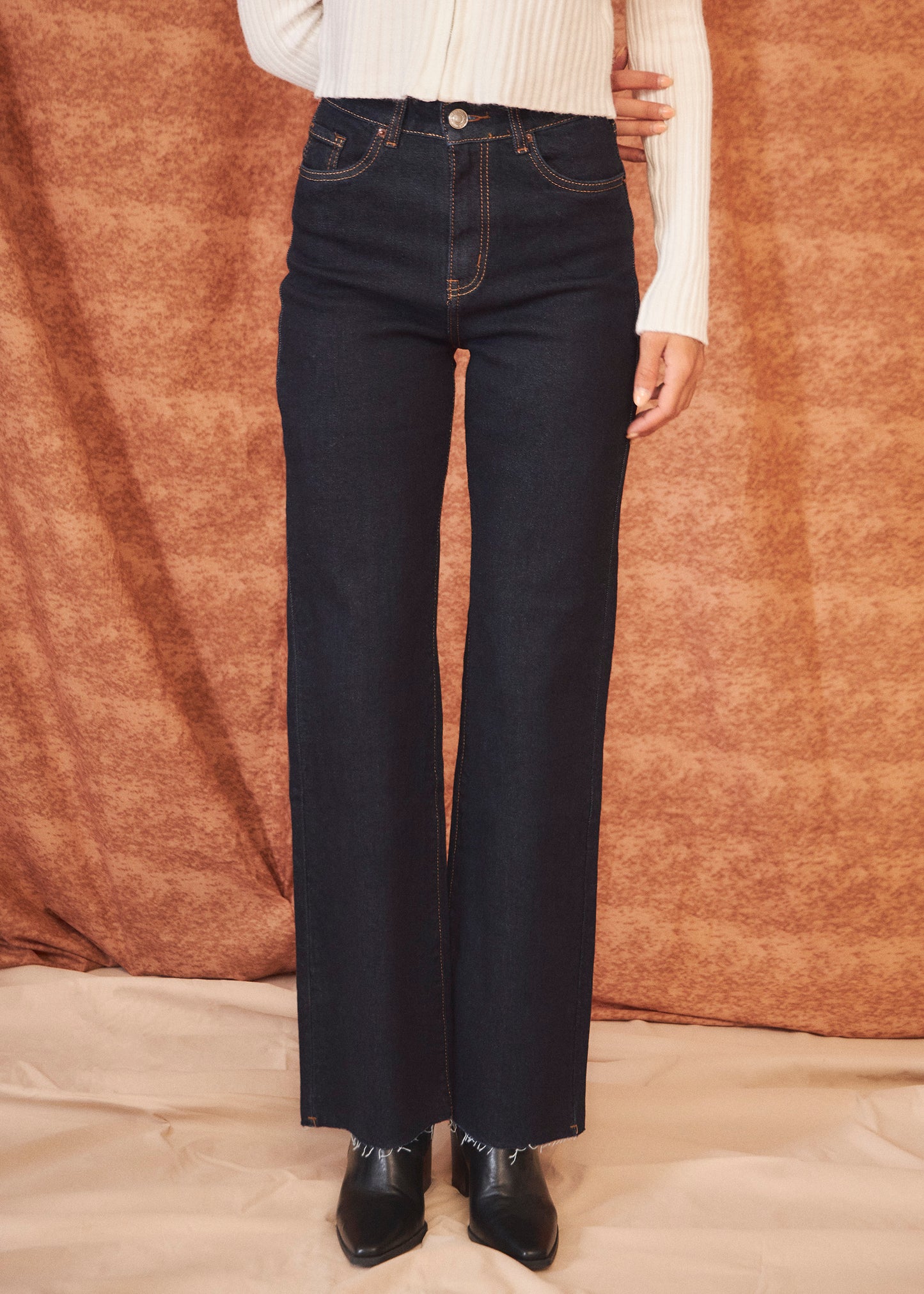 Basic straight leg jeans