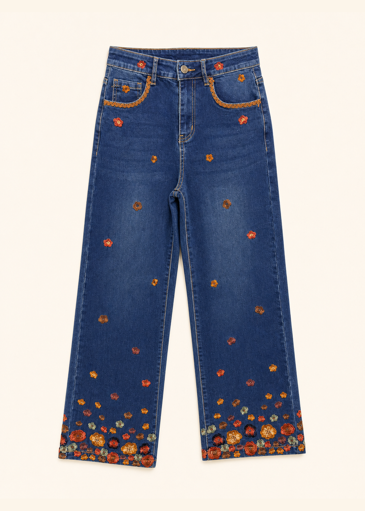 Jeans bordados
