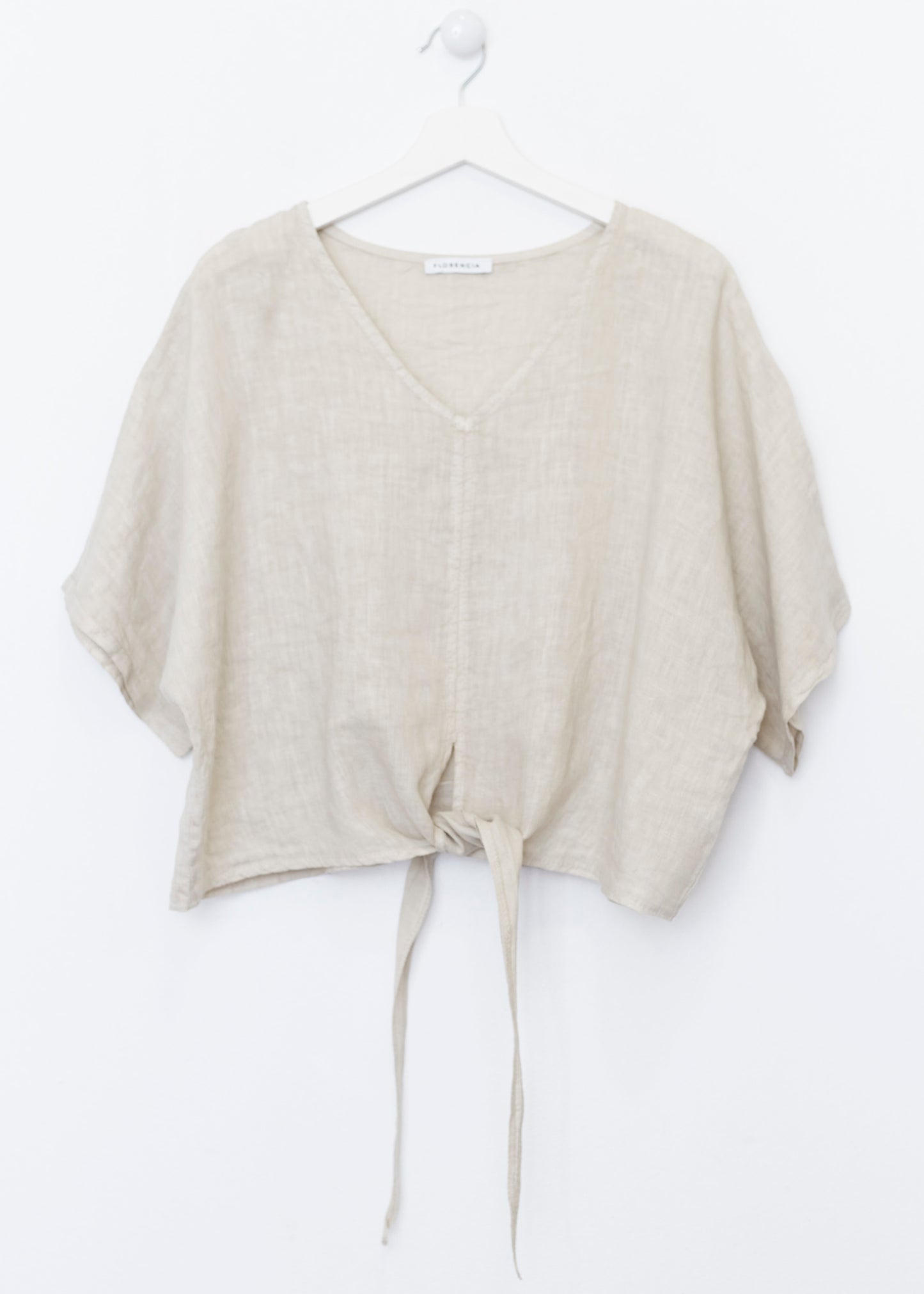 Blusa lisa nudo