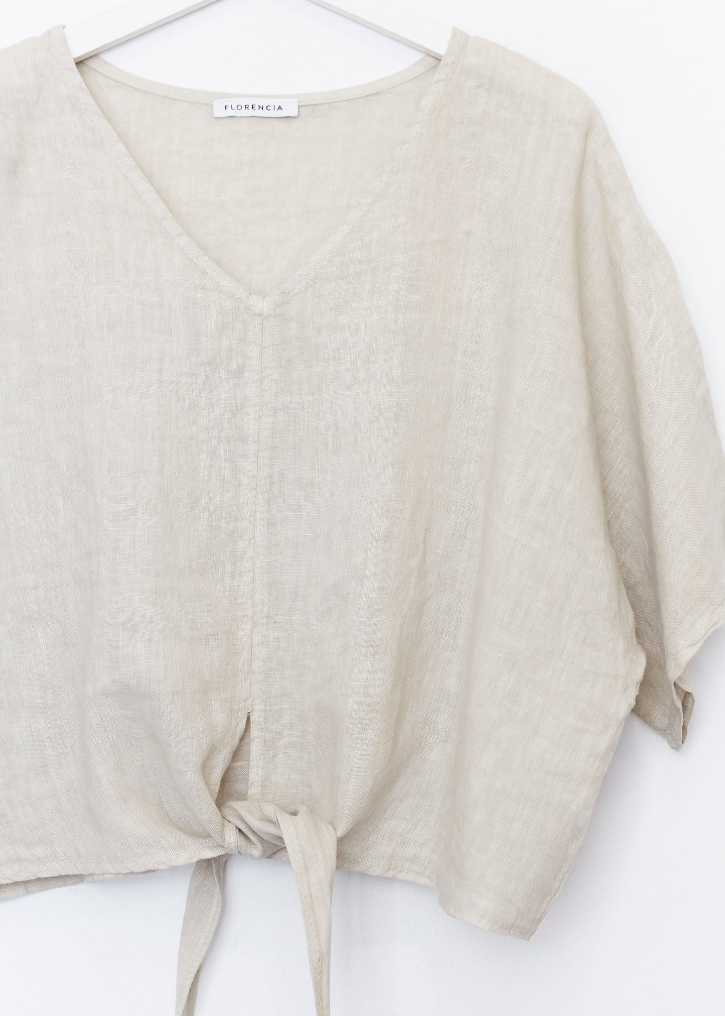Blusa lisa nudo