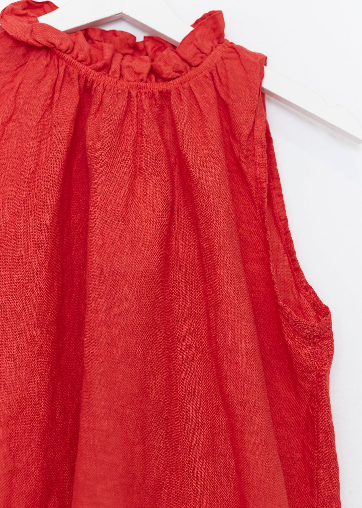 Linen halter top