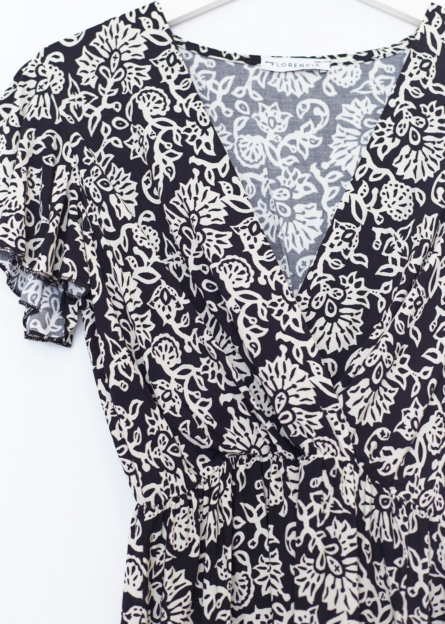 Short floral dress