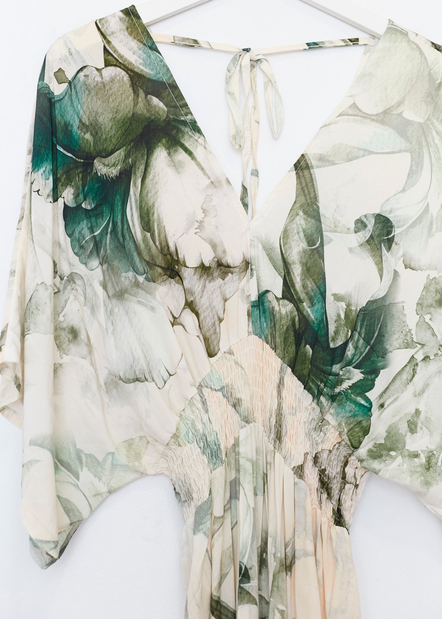 Long floral dress