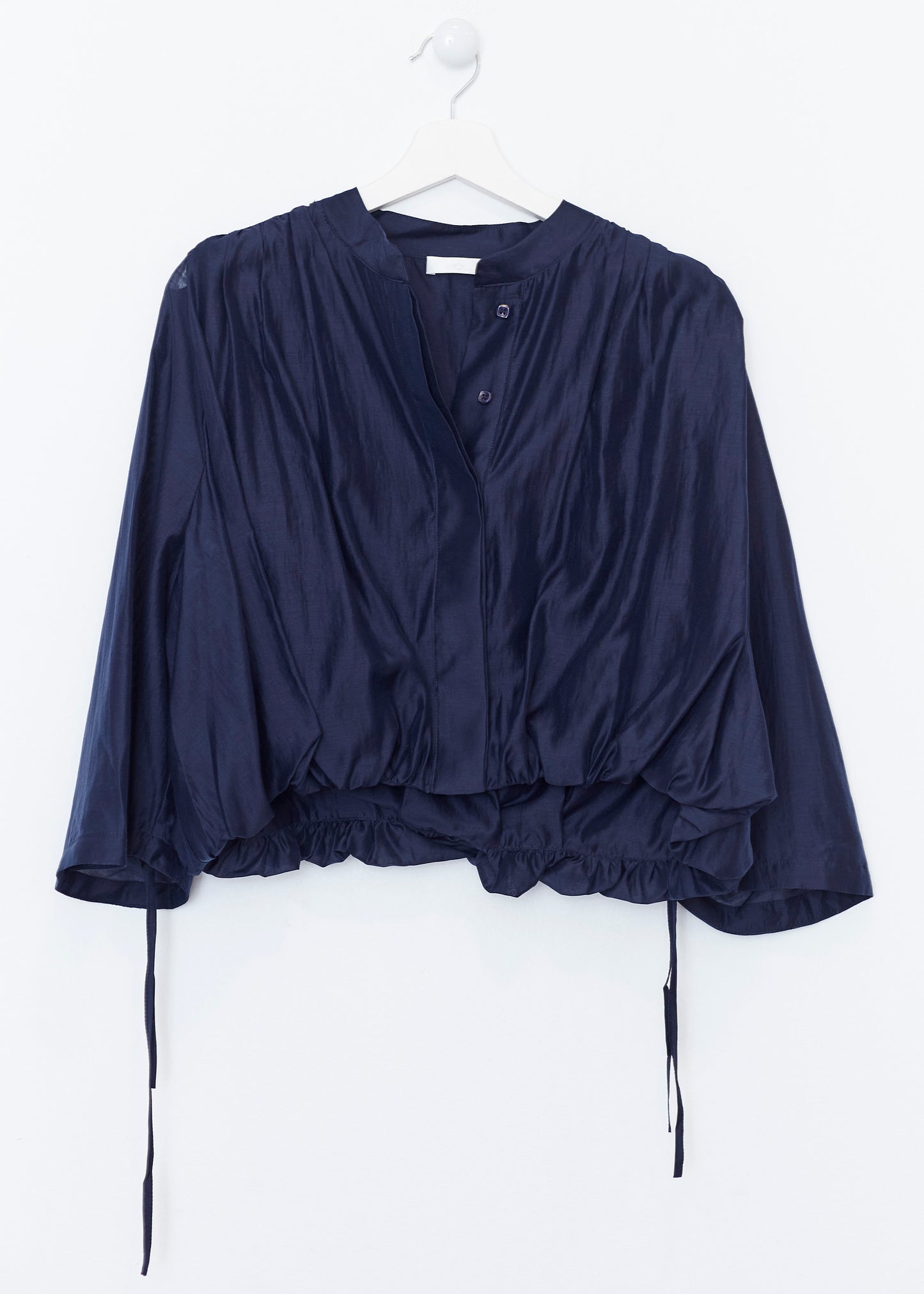 Blusa organza abullonada
