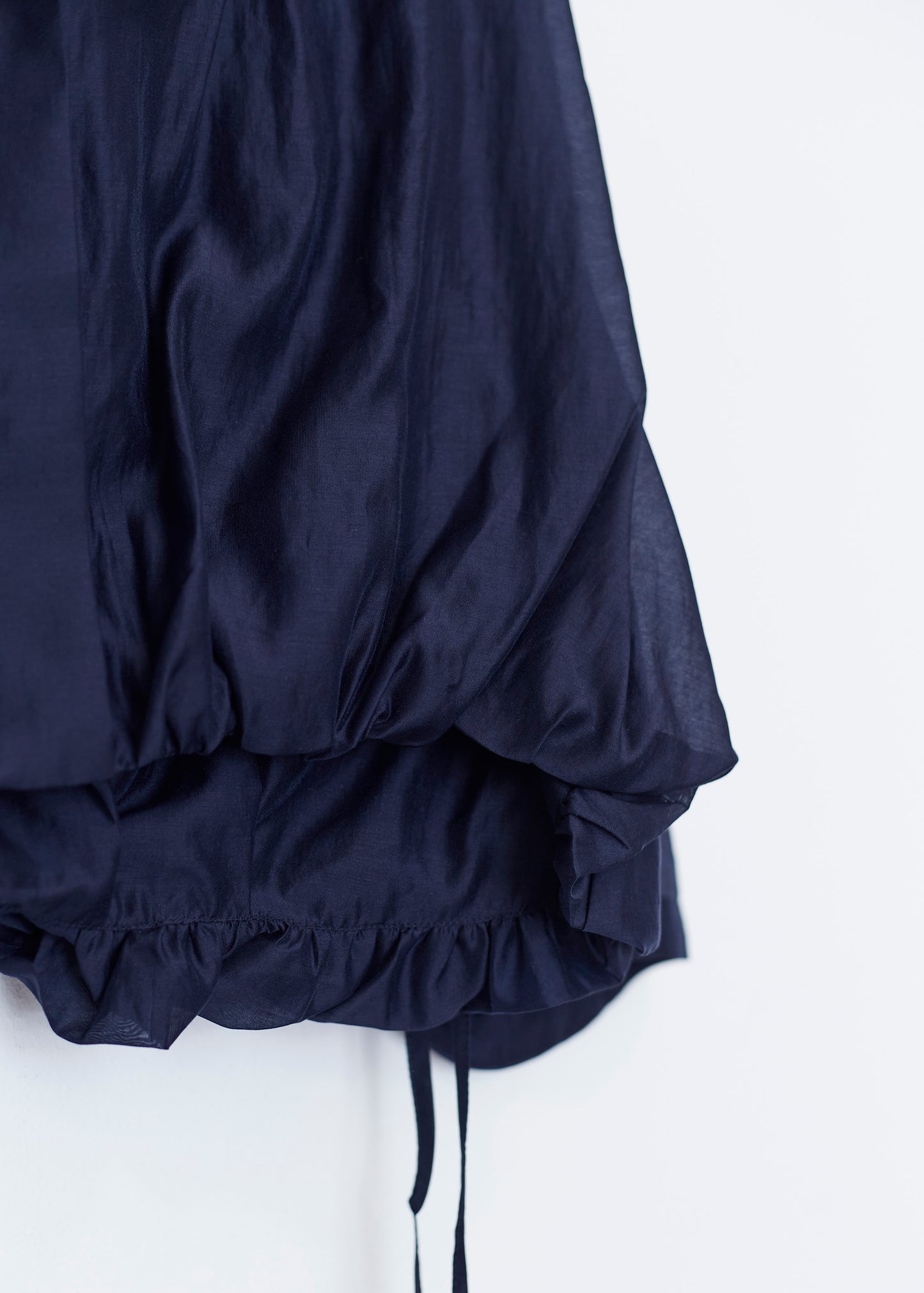 Blusa organza abullonada