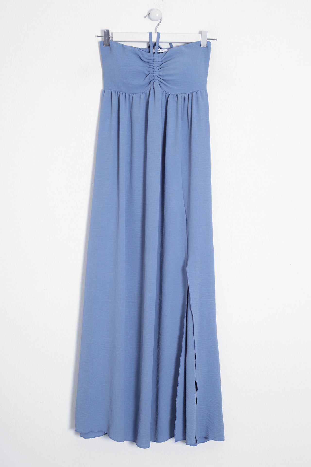 Vestido fluido fruncido